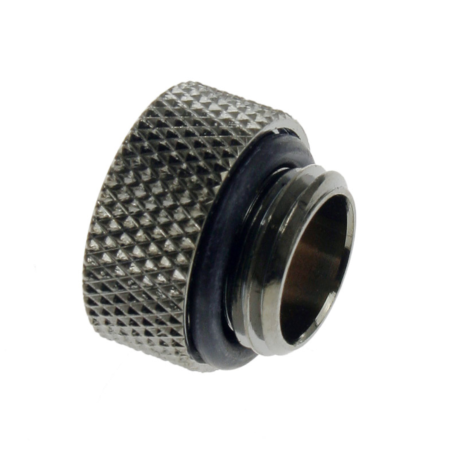 Bitspower Adapter G1/4 Inch AG to G1/4 Inch IG Black Glossy