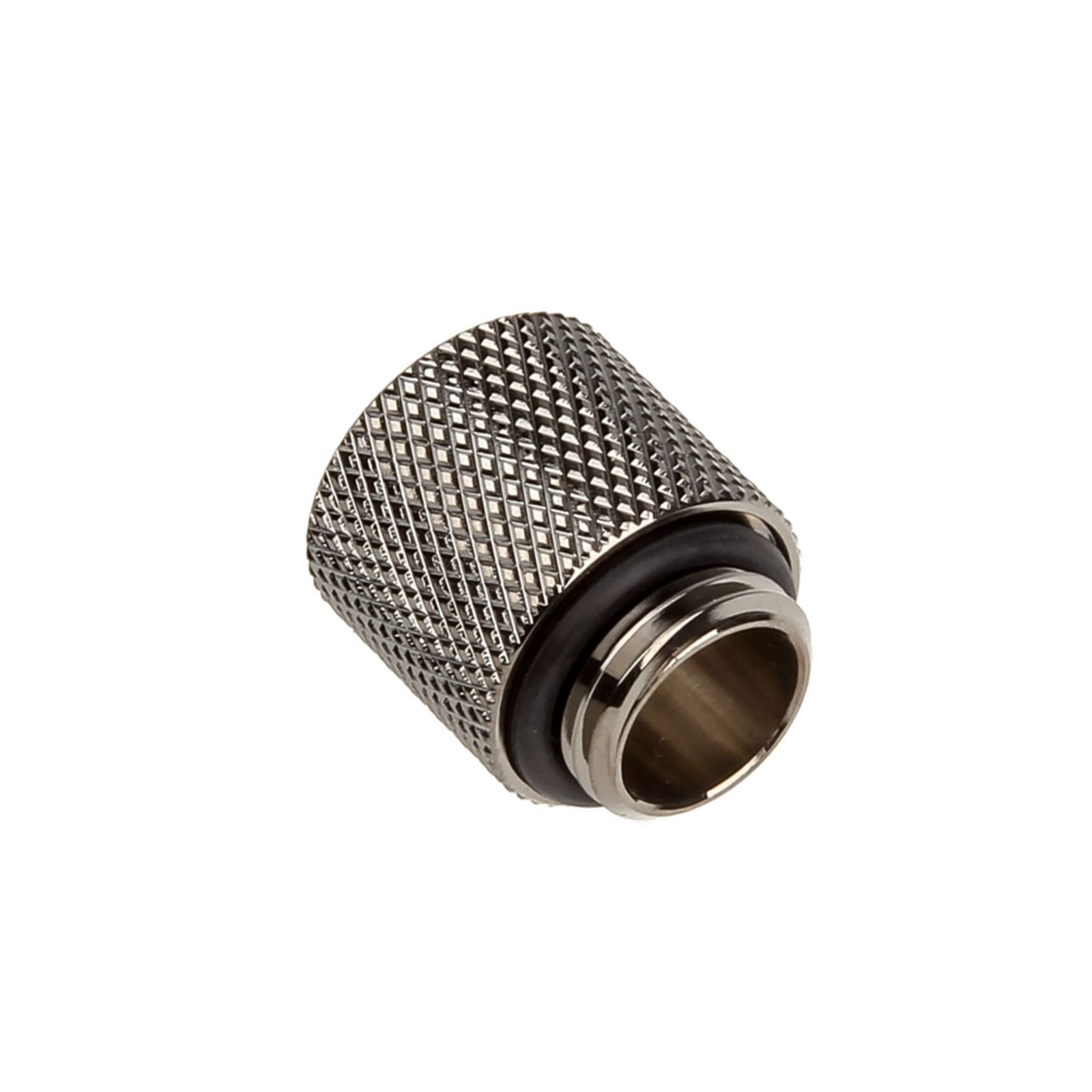 Bitspower Adapter G1/4 Inch AG to G1/4 Inch IG 15mm Black Glossy