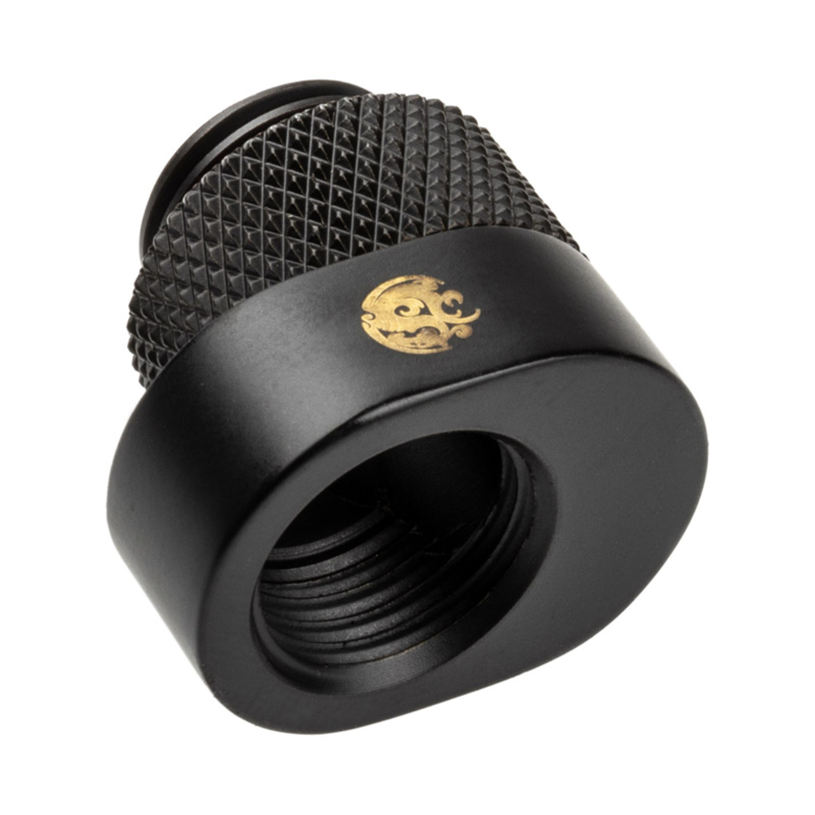 Bitspower X-Cross Extension Offset Carbon Black