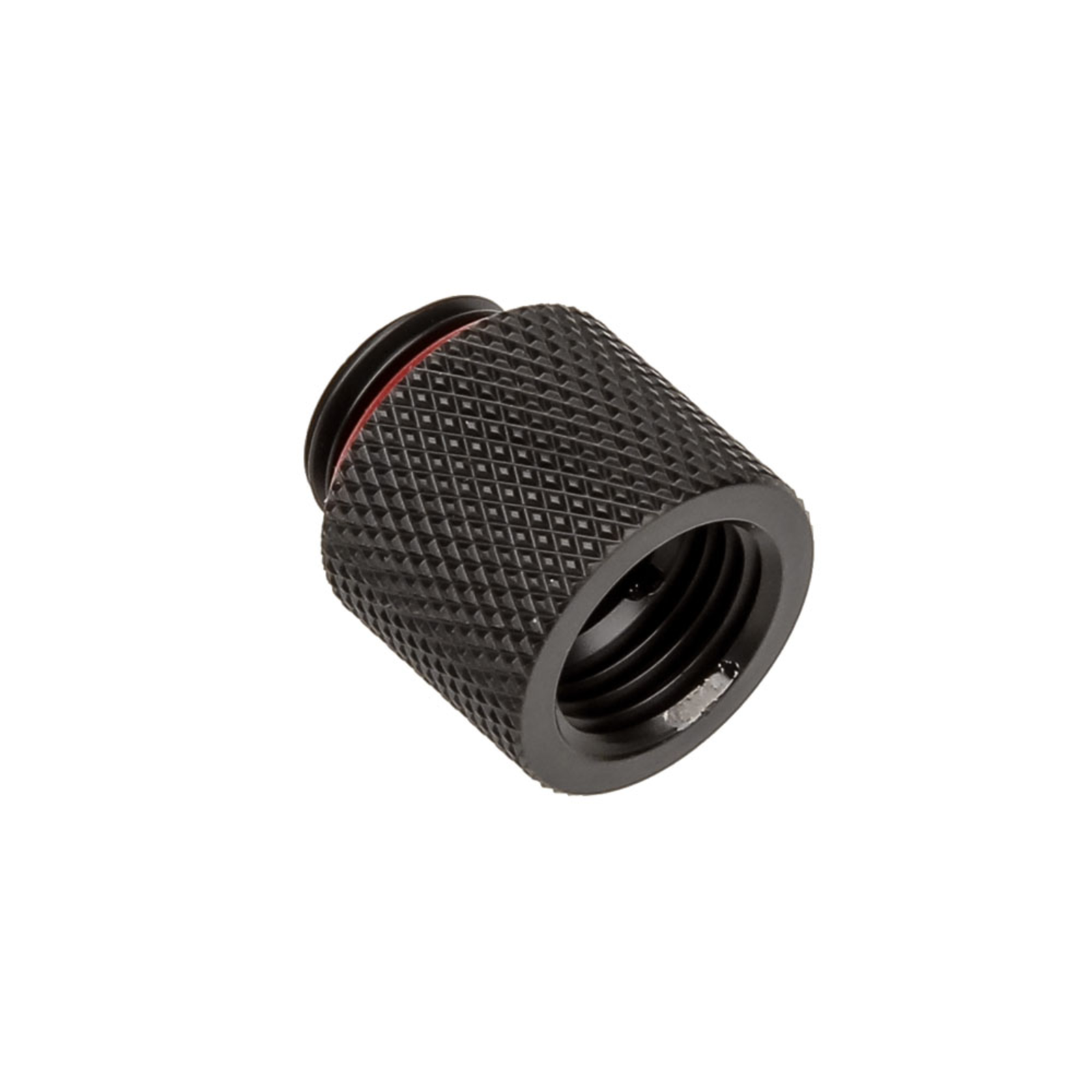 Bitspower Adapter G1/4 Inch AG to G1/4 Inch IG 15mm Carbon Black