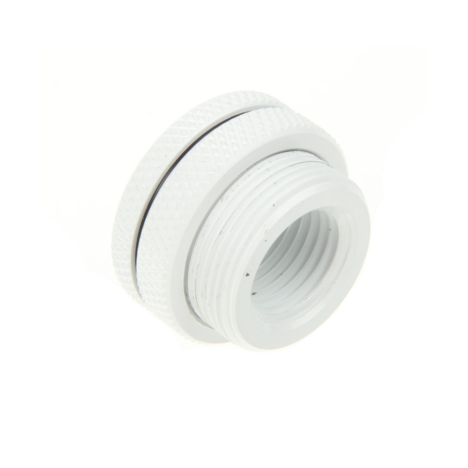Bitspower Housing Bushing Connection Straight G1/4inch Female Thread to G1/4inch Female Thread White