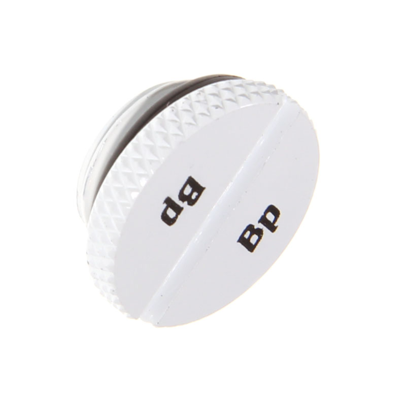 Bitspower Screw Plug G1/4 Inch AG Flat White
