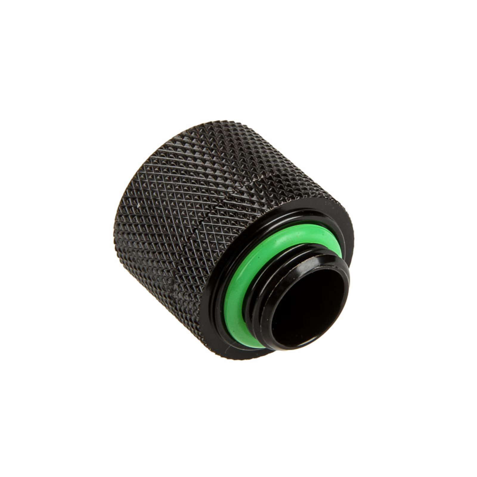 Bitspower Connection Straight G1/4 Inch AG to 16/10mm Black matte