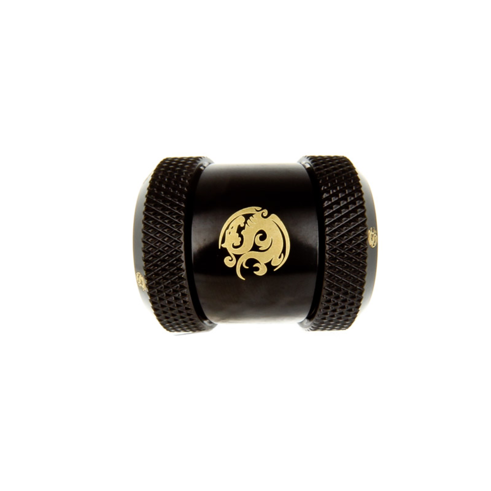 Bitspower Multi-link Adapter 30 Degrees 12mm OD to 12mm OD Hardtube Black matte