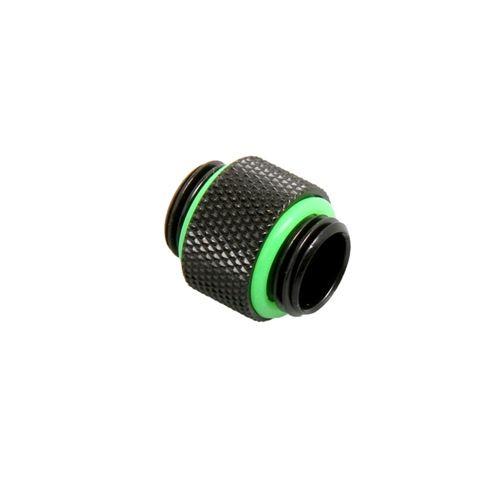 Bitspower Adapter Straight G1/4 Inch Male to G1/4 Inch Male Long Black matte