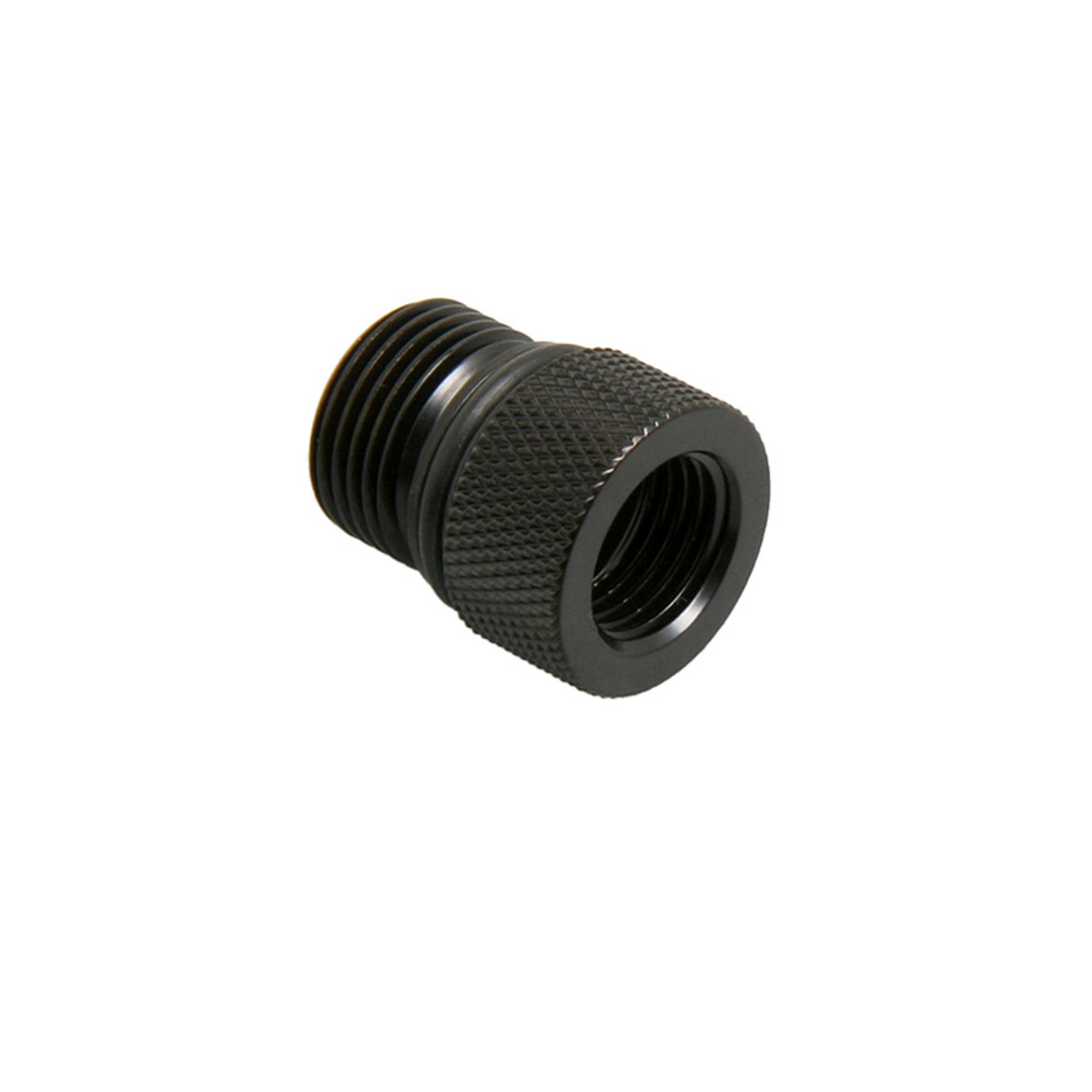 Bitspower Adapter Eheim 1046/1048/1250 G3/8 Inch Male Thread to G1/4 Inch Female Thread Black matte