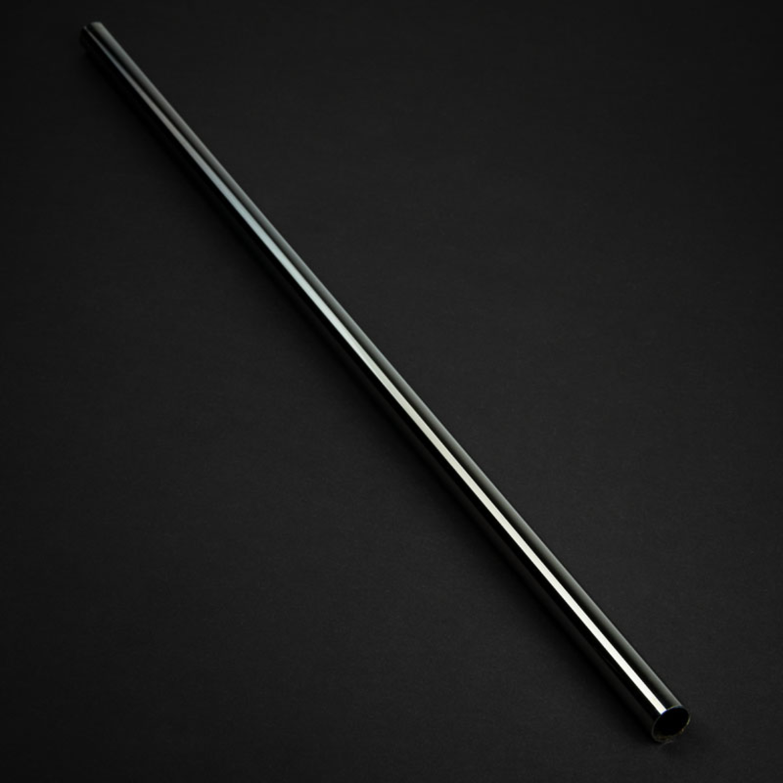 Bitspower None Chamfer Brass Hard Tubing 14mm AD 500mm Shiny Black