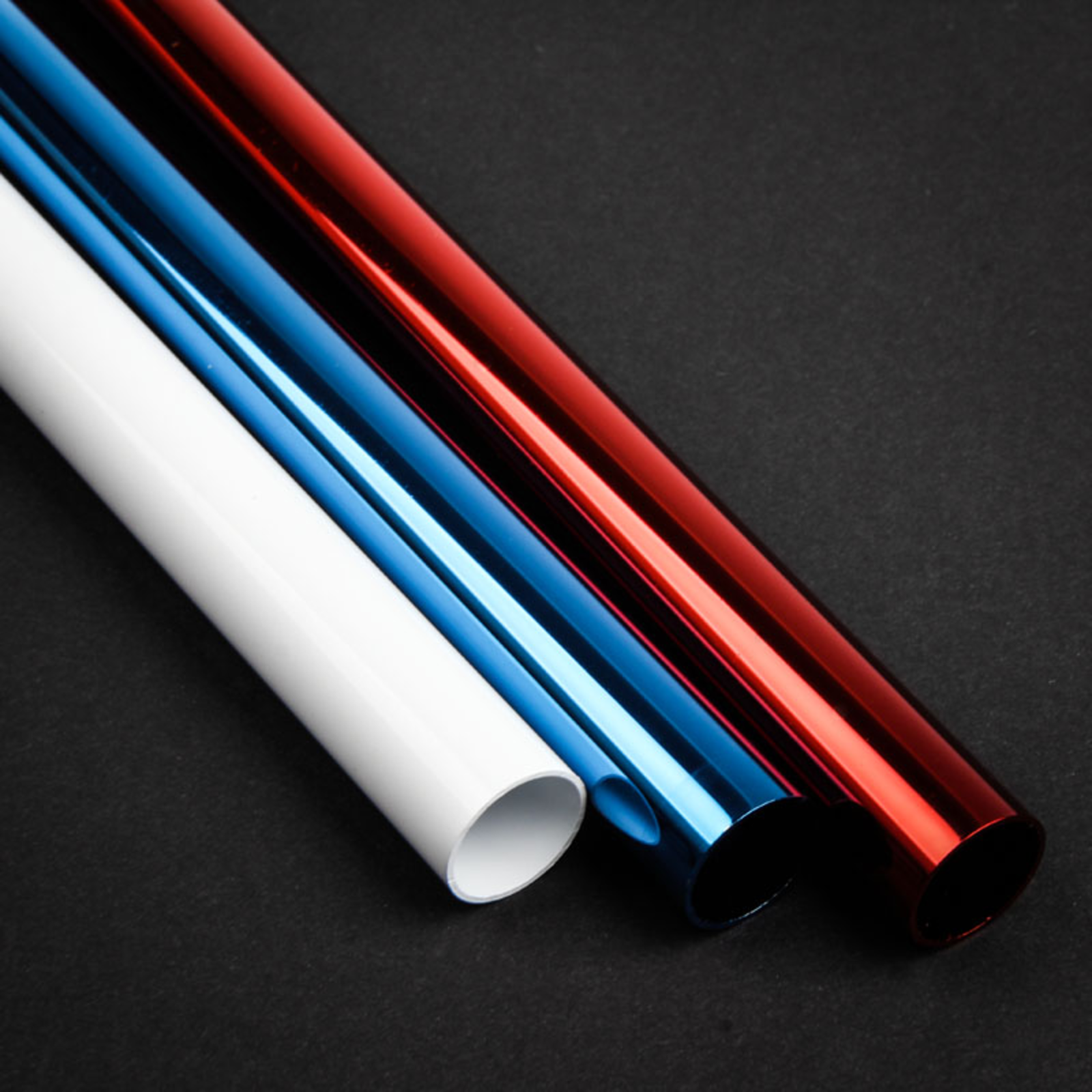 Bitspower None Chamfer Brass Hard Tubing 16MM AD 300mm White
