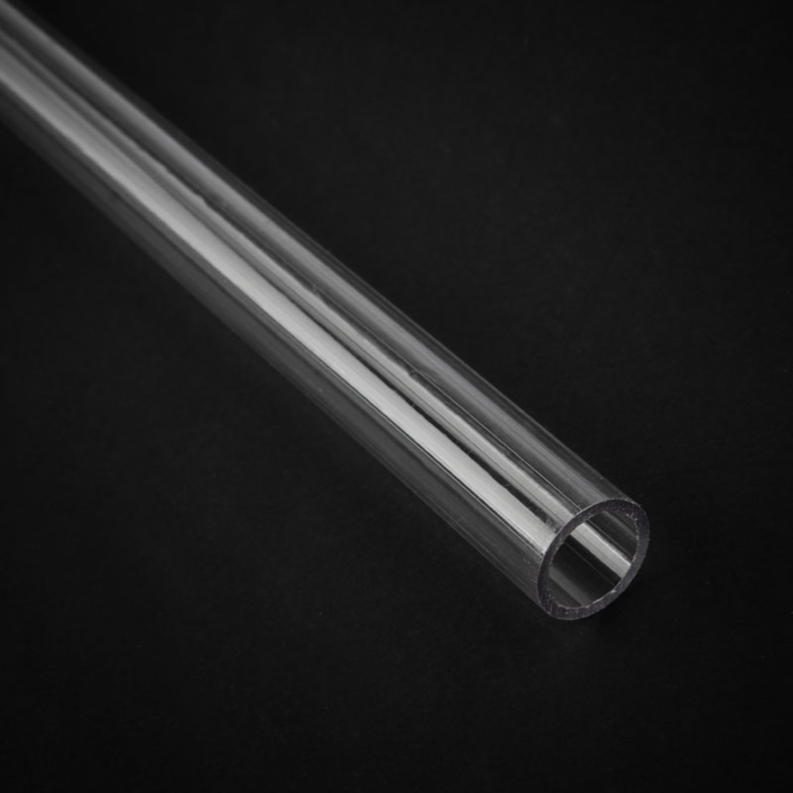 Bitspower None Chamfer PETG Link Tube 14/11mm 100cm transparent