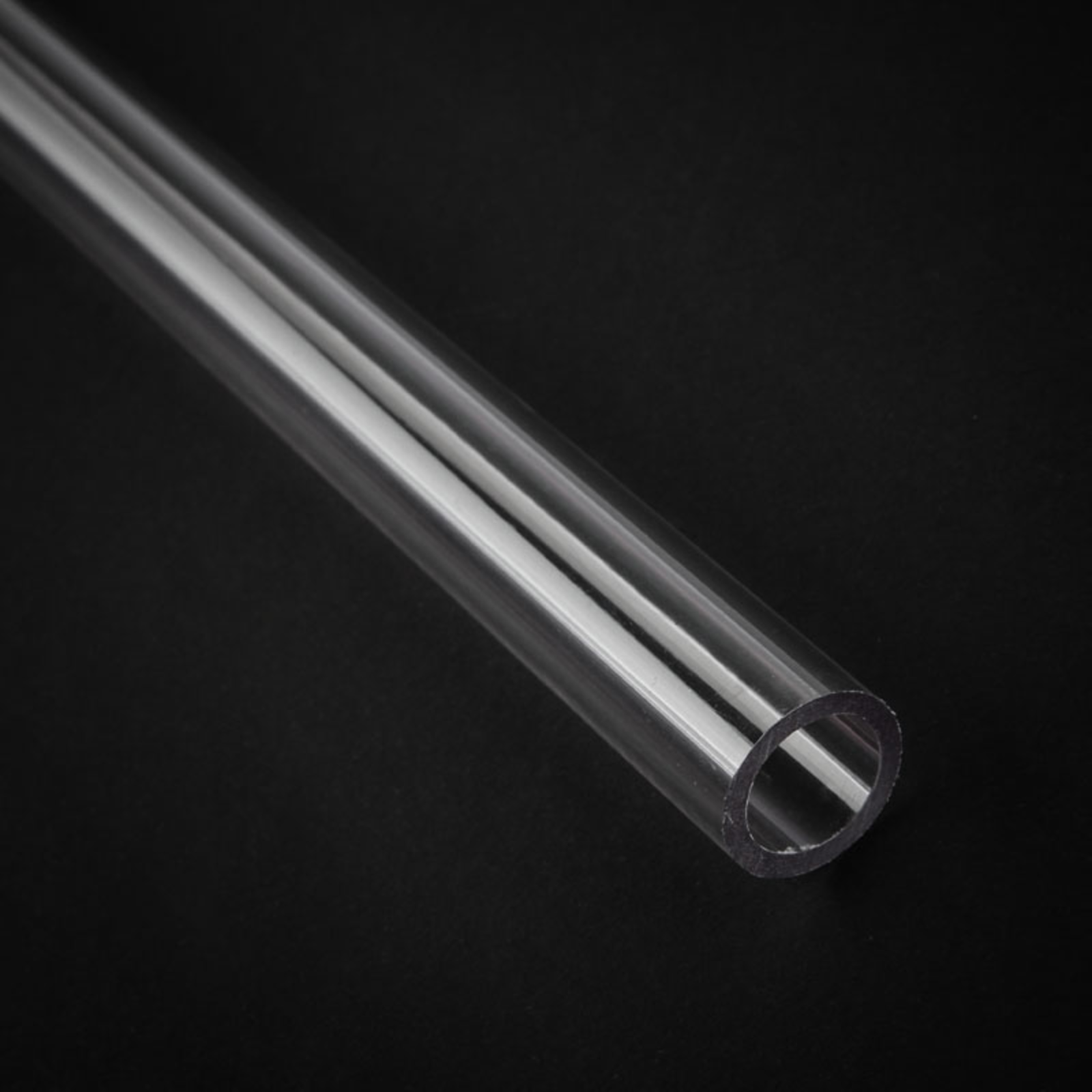 Bitspower None Chamfer PETG Link Tube 16/12mm 50cm transparent