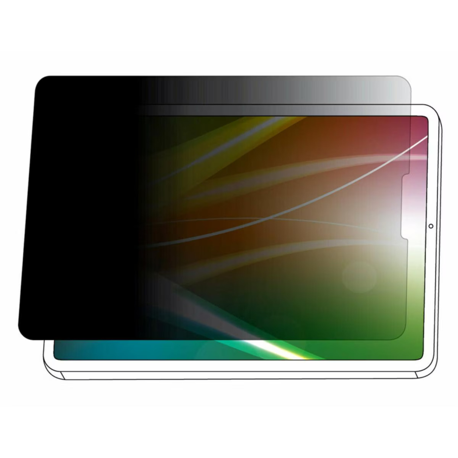 3M Bright Screen Privacy Filter BPTAP003 Privacy Film for Mobile Phone (landscape Format)