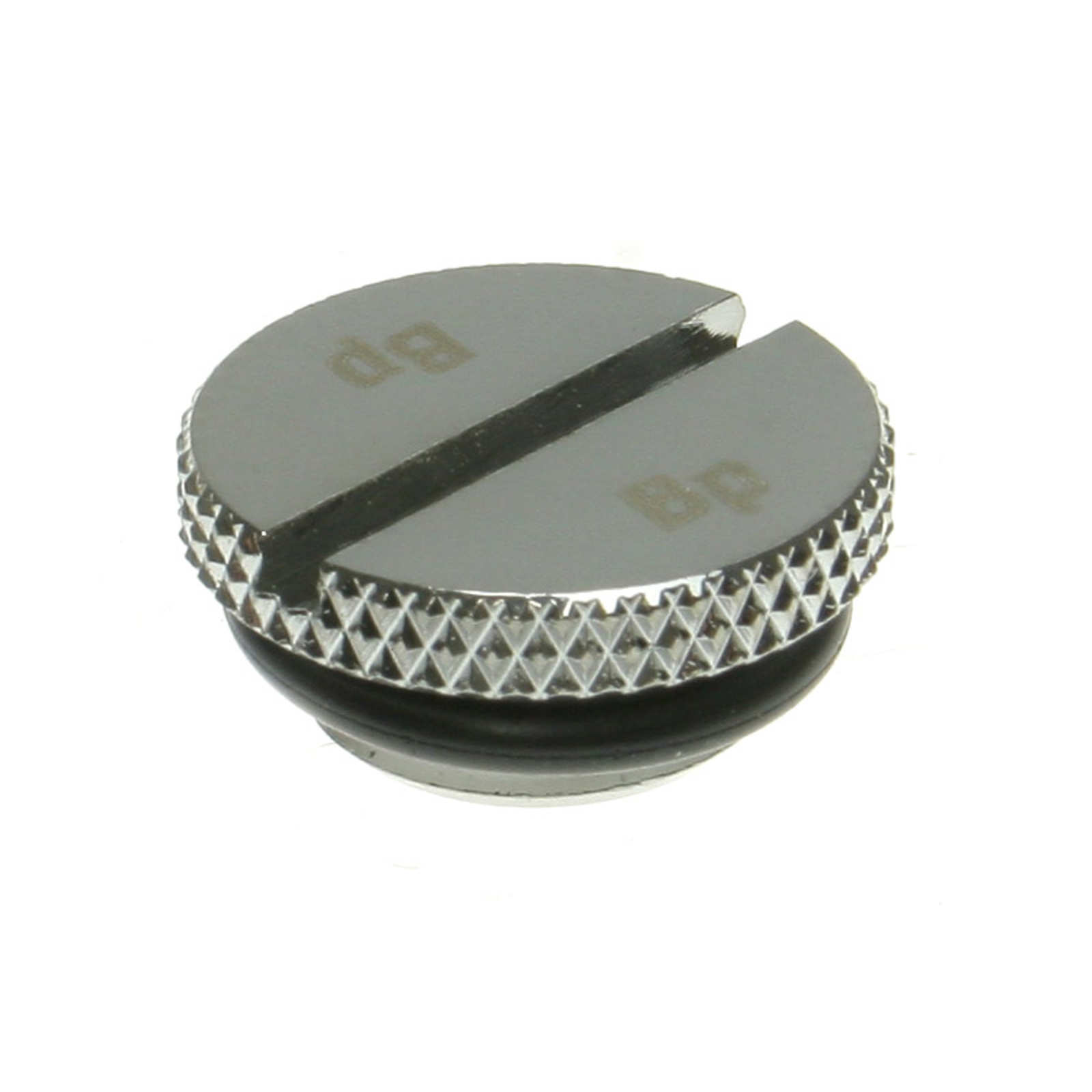 Bitspower Screw Plug G1/4 Inch AG Flat Shiny Silver