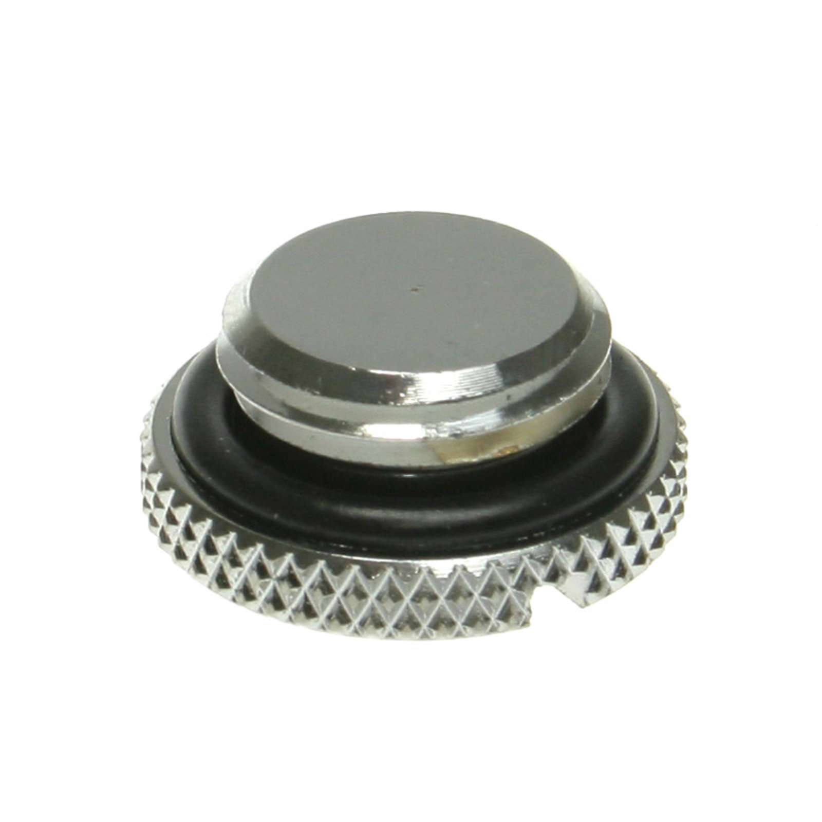 Bitspower Screw Plug G1/4 Inch AG Flat Shiny Silver