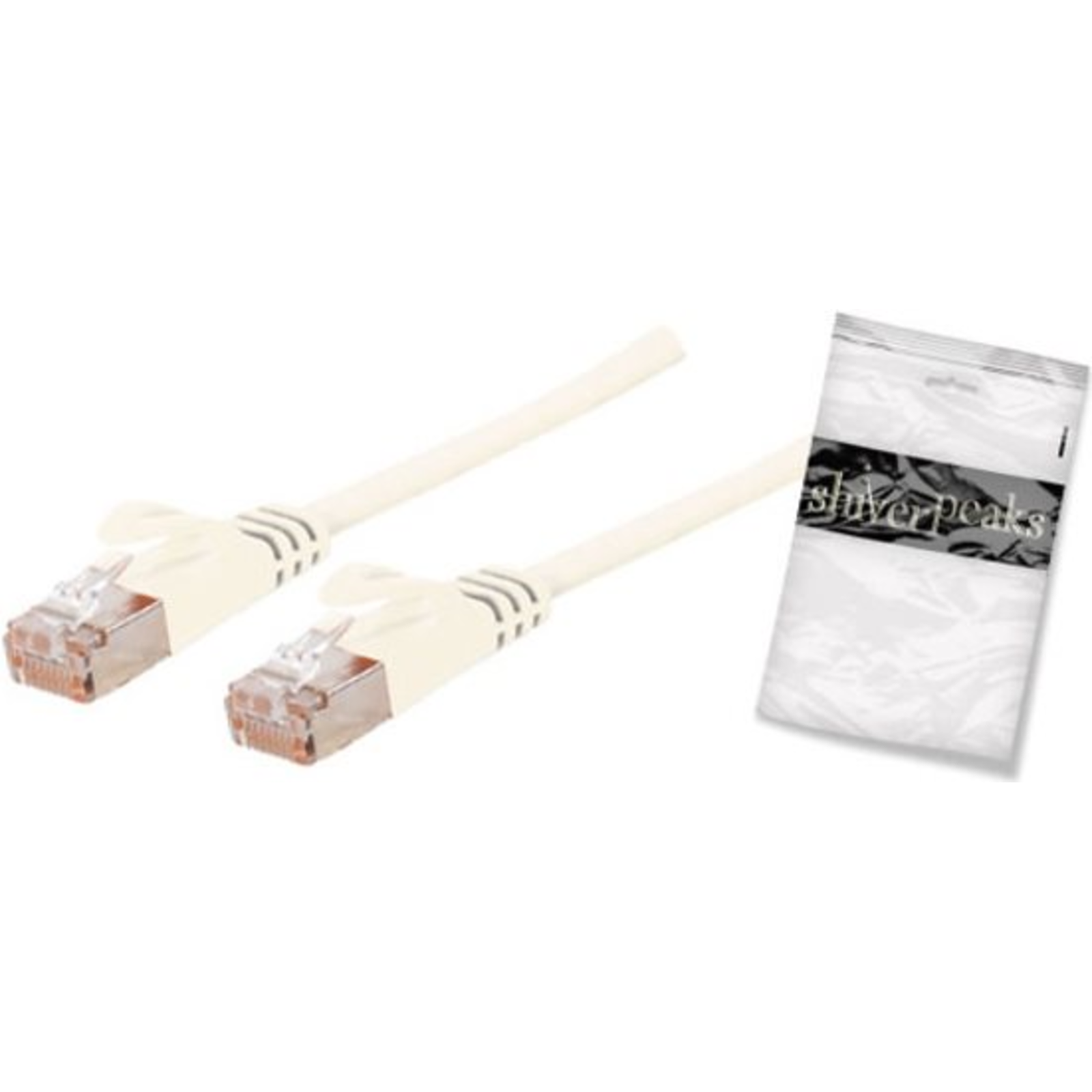 ShiverPeaks 5.00m ShiverPeaks Cat. 7 Connection Cable U/FTP RJ45 Plug to RJ45 Plug White Flat