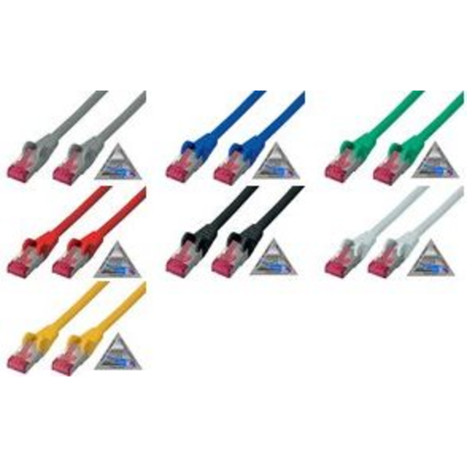 ShiverPeaks BS75715-AG 5 M Cat6a S/FTP (S-STP) RJ-45 RJ-45 Green