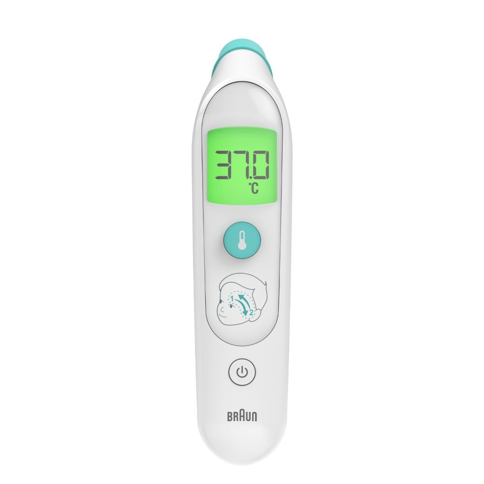 brown BST200WE Clinical Thermometer White