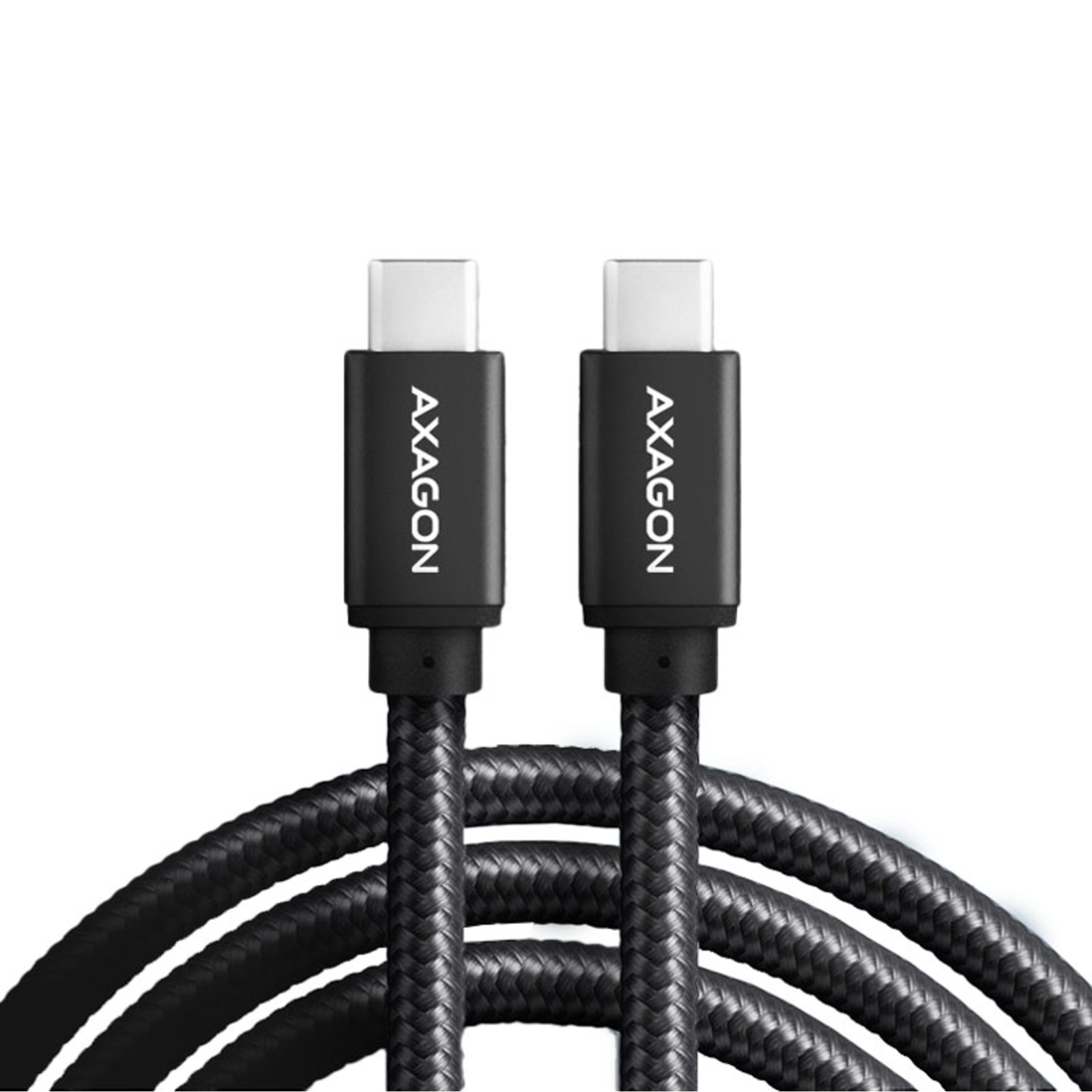Axagon BUCM2-CM30AB Charging Cable USB-C to USB-C 2.0 3 M PD 240 W 5 A ALU Black