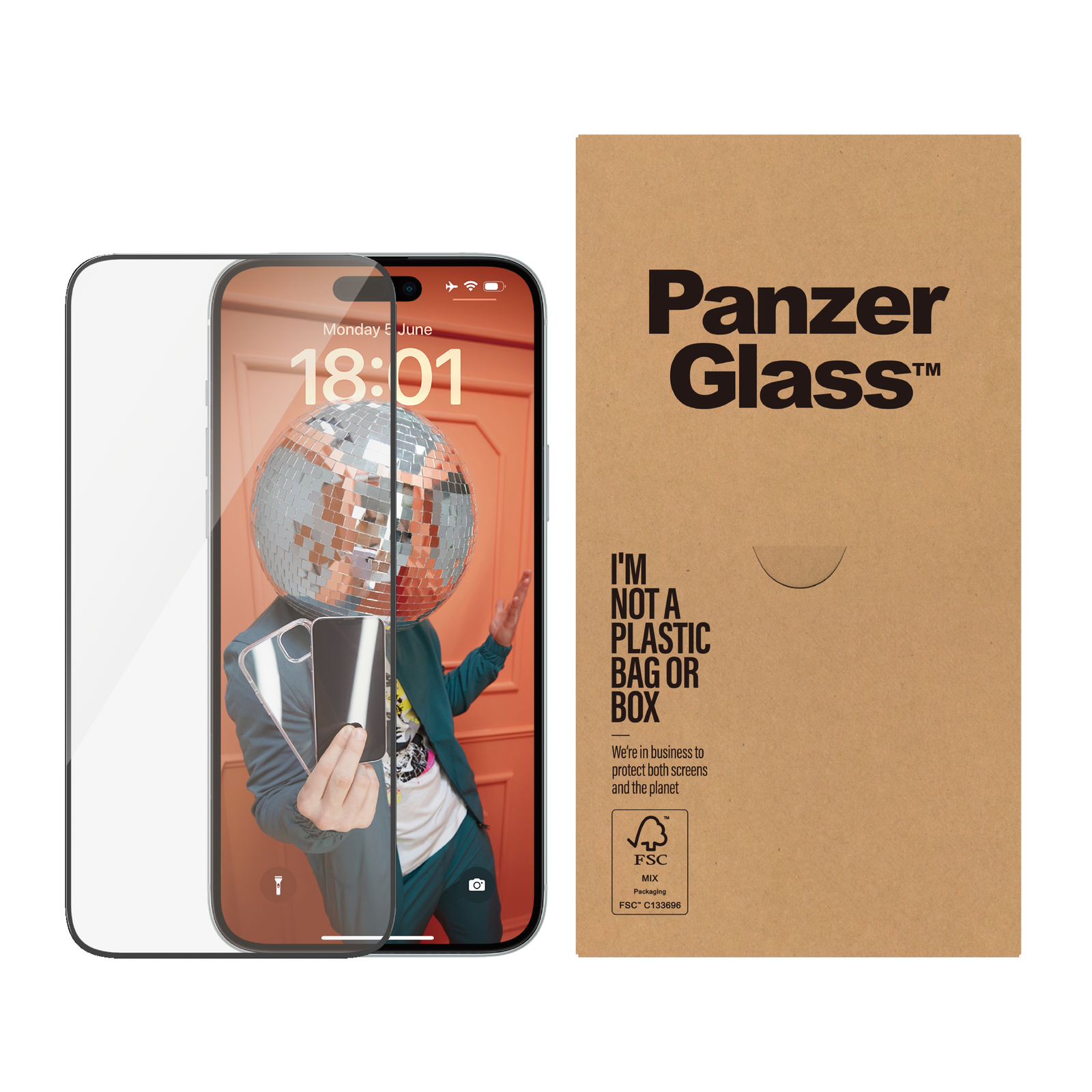 PanzerGlass Predective Glass Apple IPhone 15 Plus UWF WA