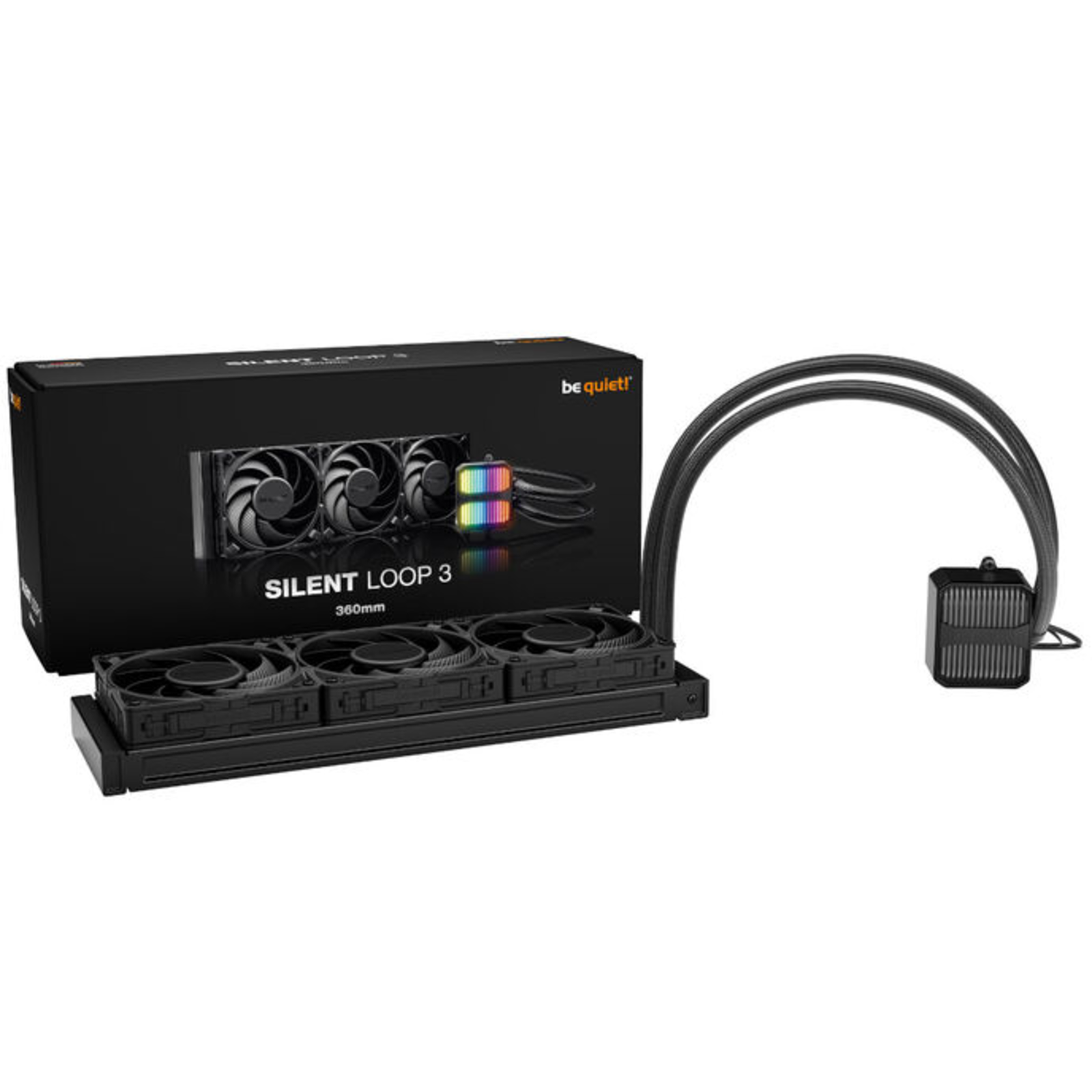be Quiet Silent Loop Cooling System 1-pack Black 120 Mm