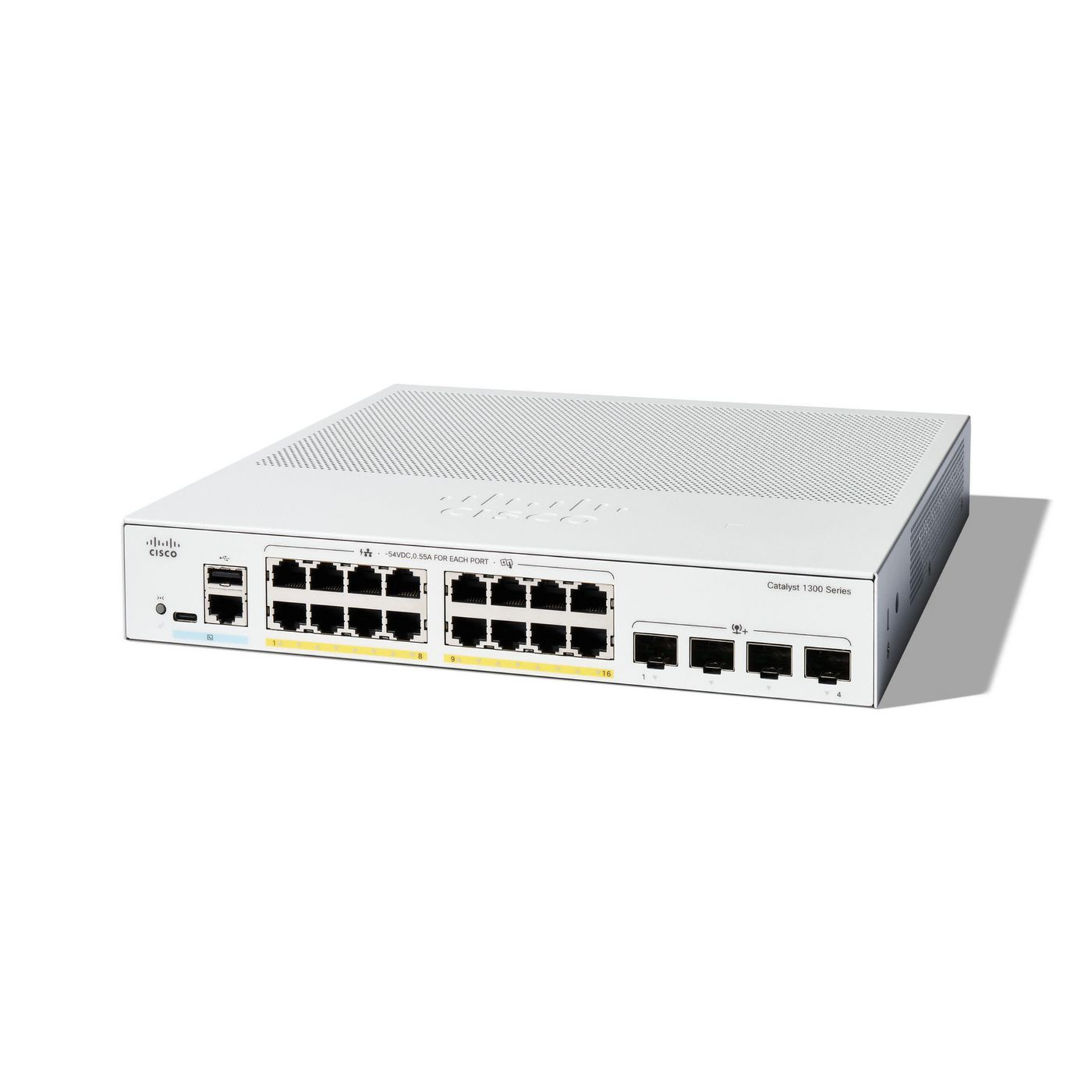 Cisco Catalyst 1300 16-port GE PoE Switch 16-port