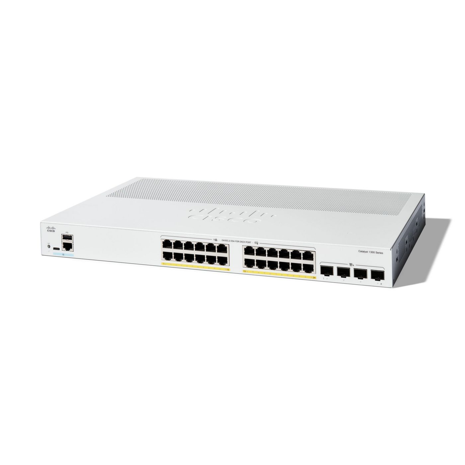 Cisco Catalyst 1300 Managed L2-L3 Gigabit Ethernet 10-100-1000 PoE Rack