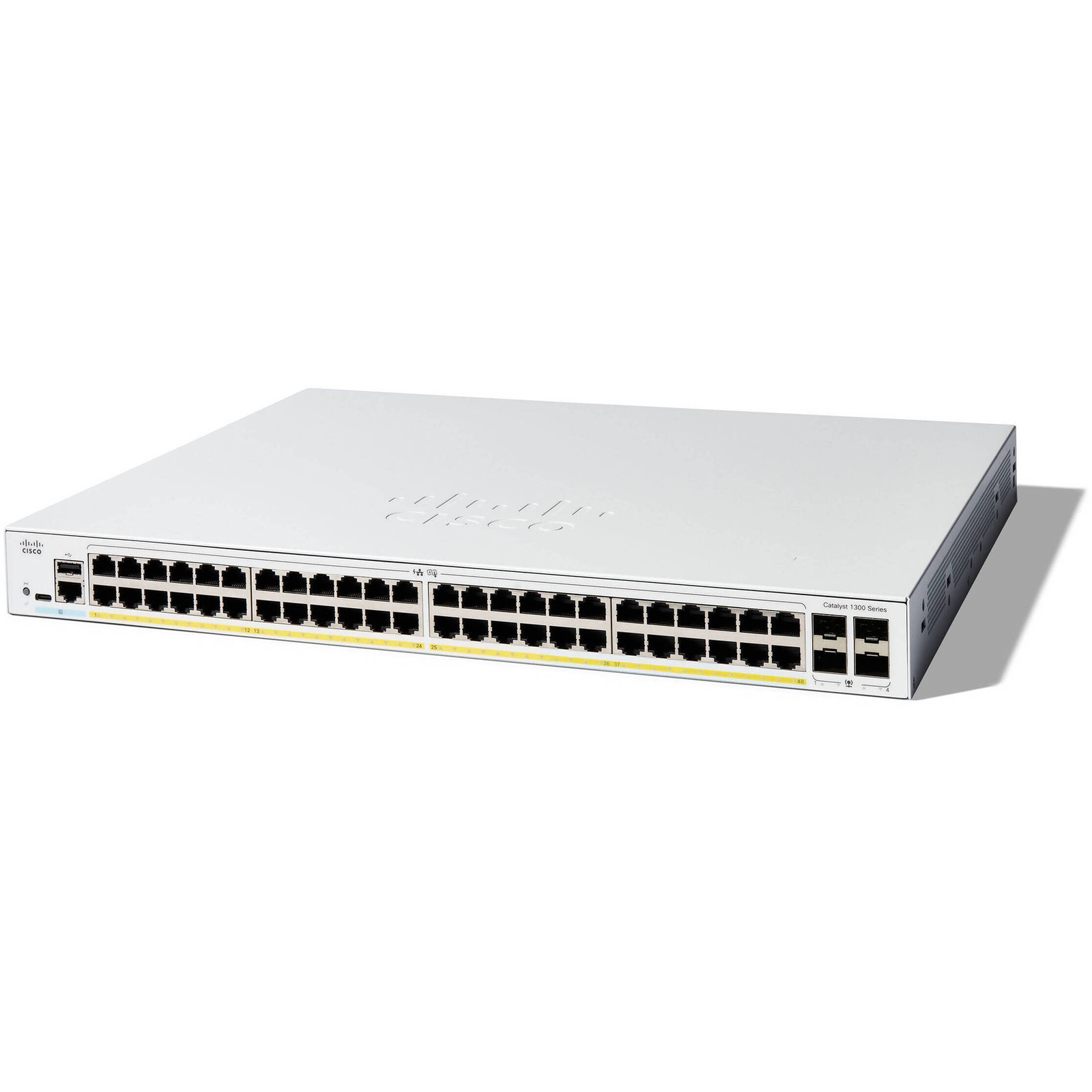 Cisco Catalyst 1300 Managed L2-L3 Gigabit Ethernet 10-100-1000 PoE Rack