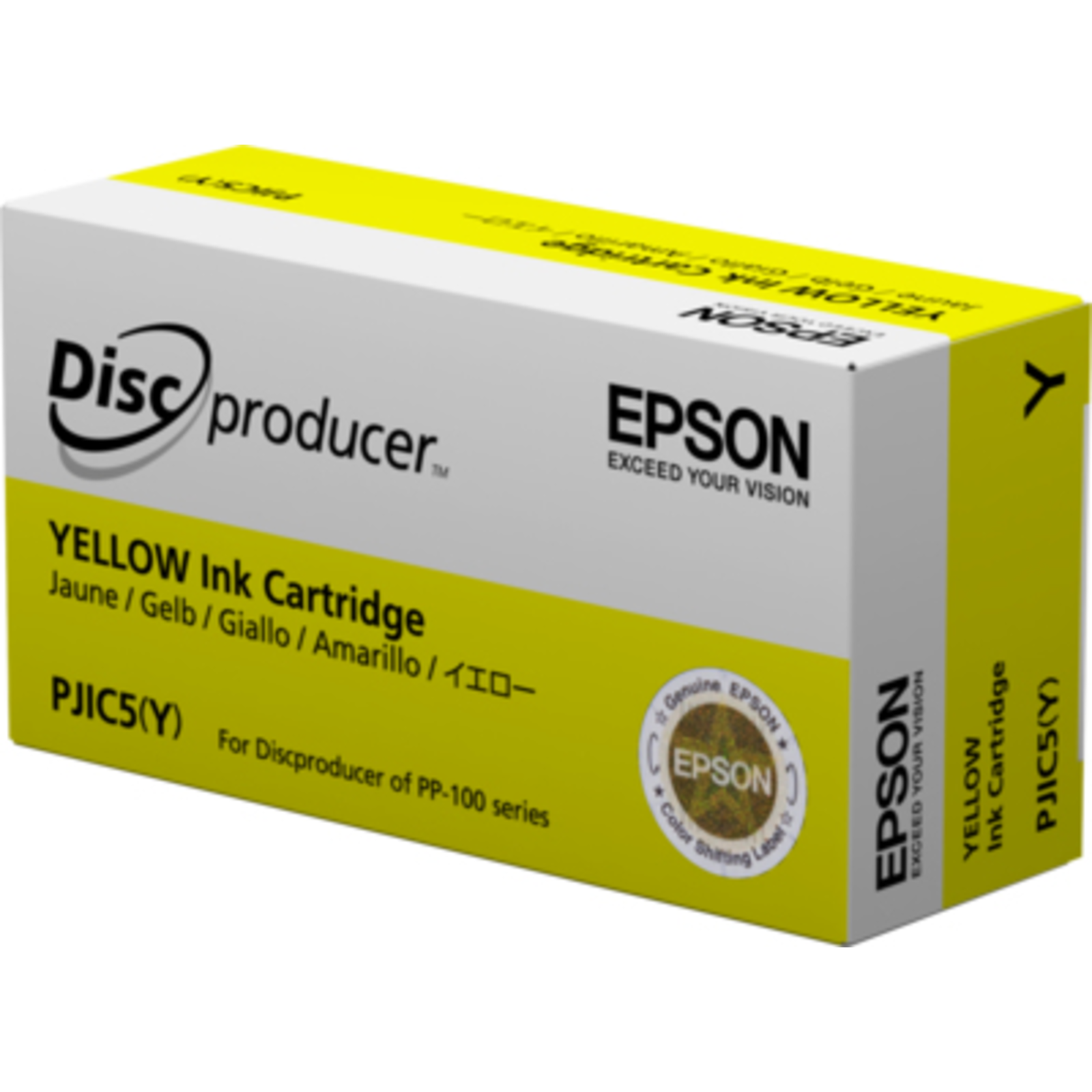 Epson Cartridge PP50/100 PJIC7Y Yellow S020692