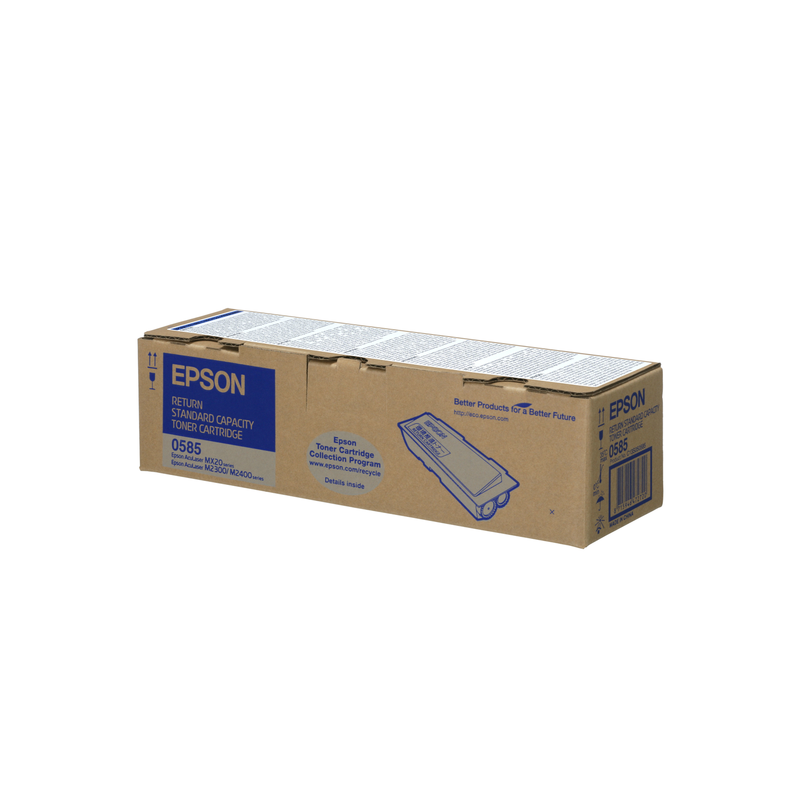 Epson Return Toner Cartridge Standard Capacity 3k 3000 Pages Black