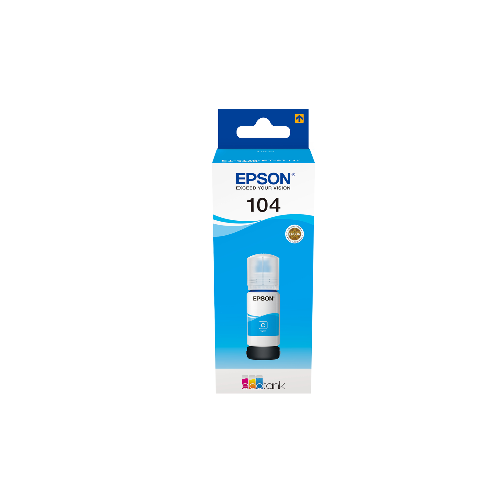 Epson EcoTank 104 65 Ml cyan Original Ink Tank