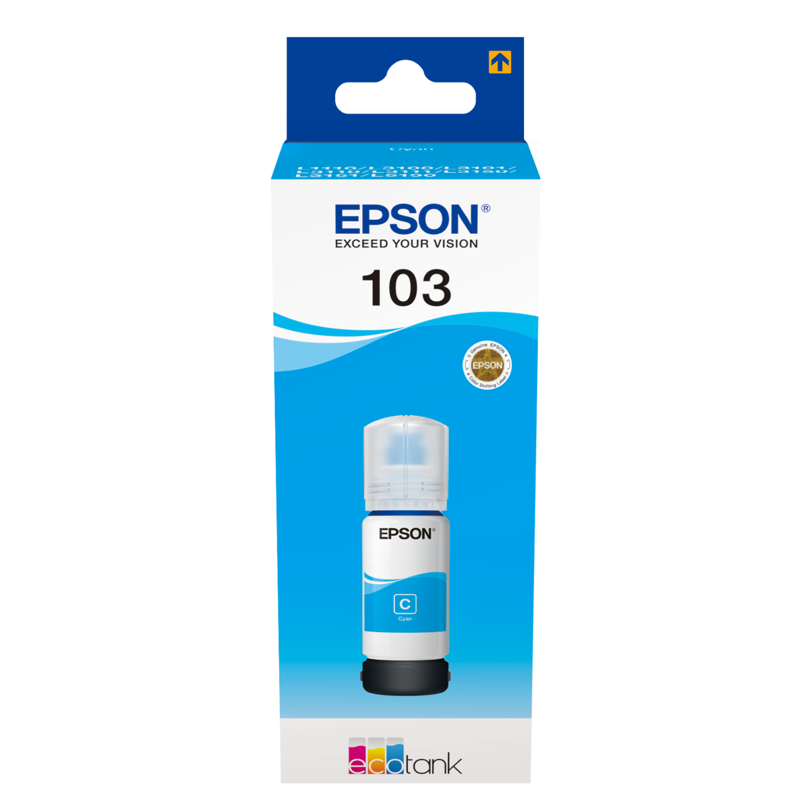 Epson 103 65 Ml cyan Original Refill Ink