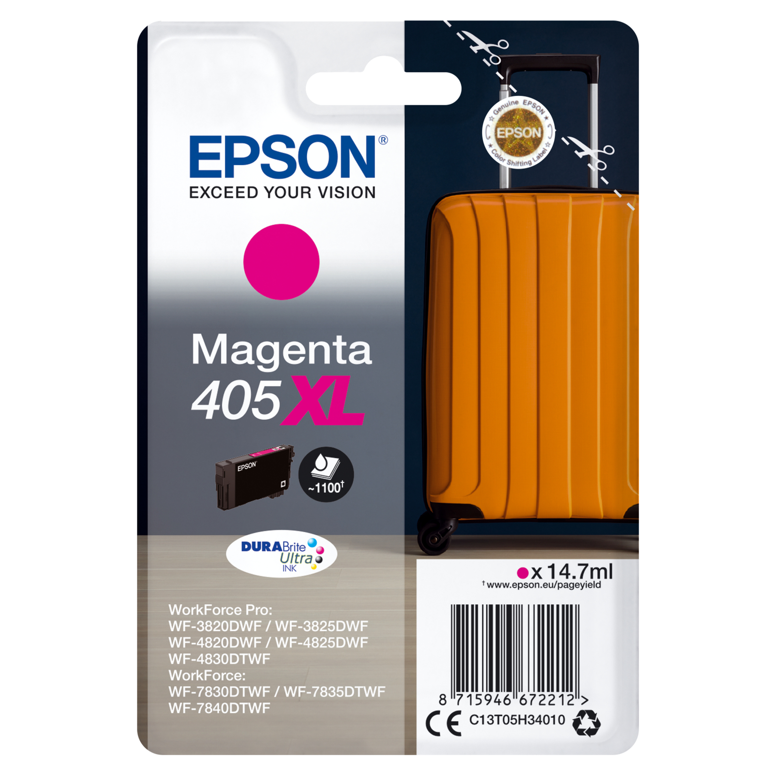 Epson magenta Ink 405XL C13T05H34010