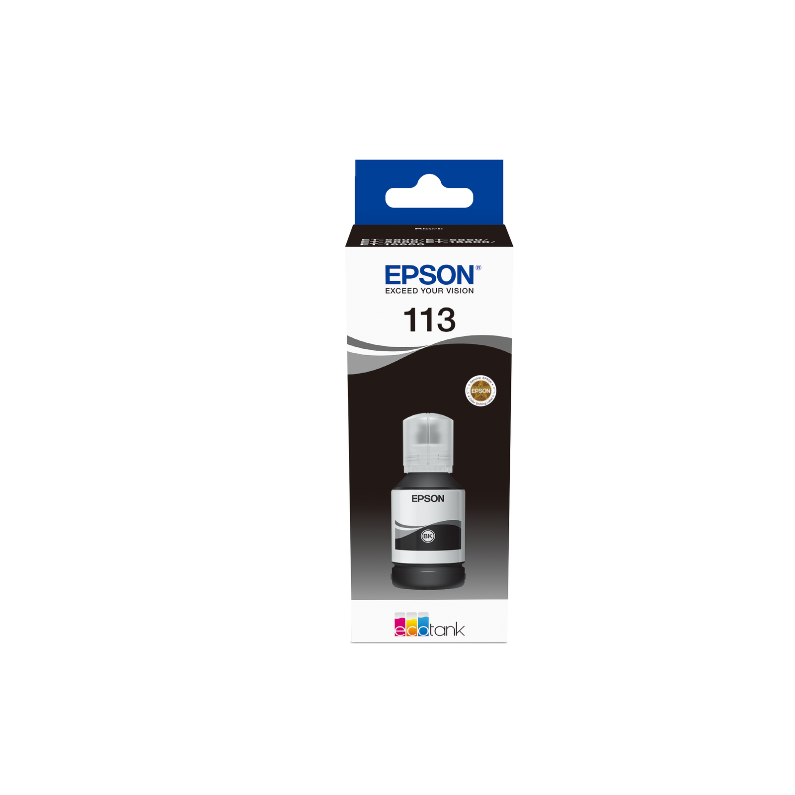 Epson EcoTank 113 Black 7500 Pages Inkrefill