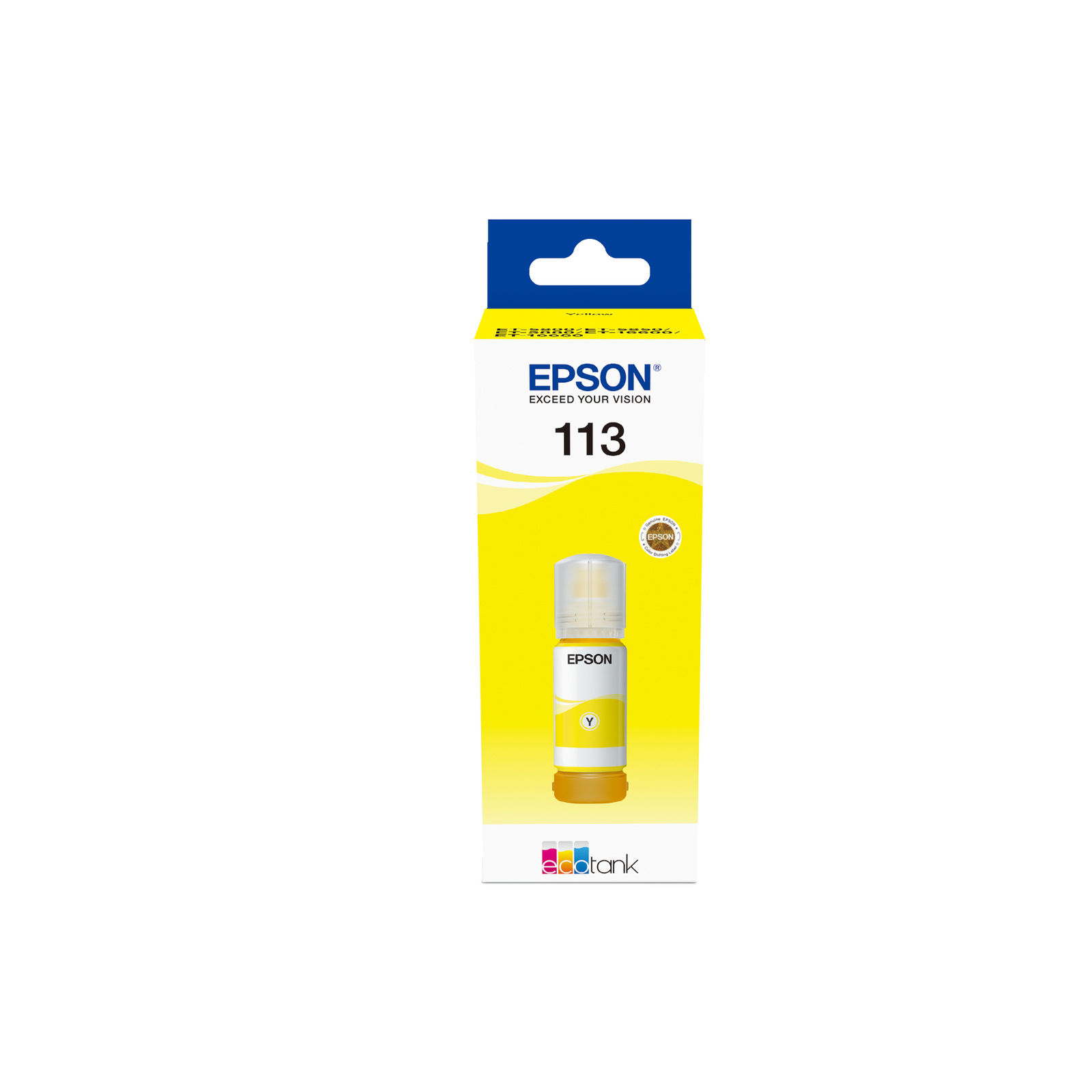 Epson EcoTank 113 Yellow 6000 Pages Inkrefill C13T06B440