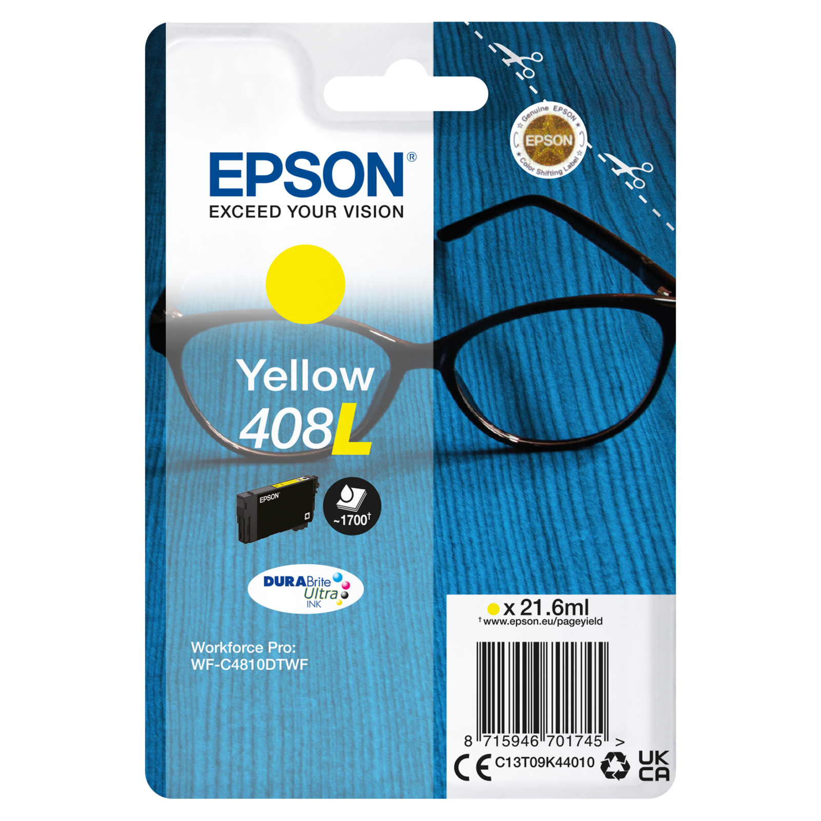 Epson Ink Yellow HC C13T09K440