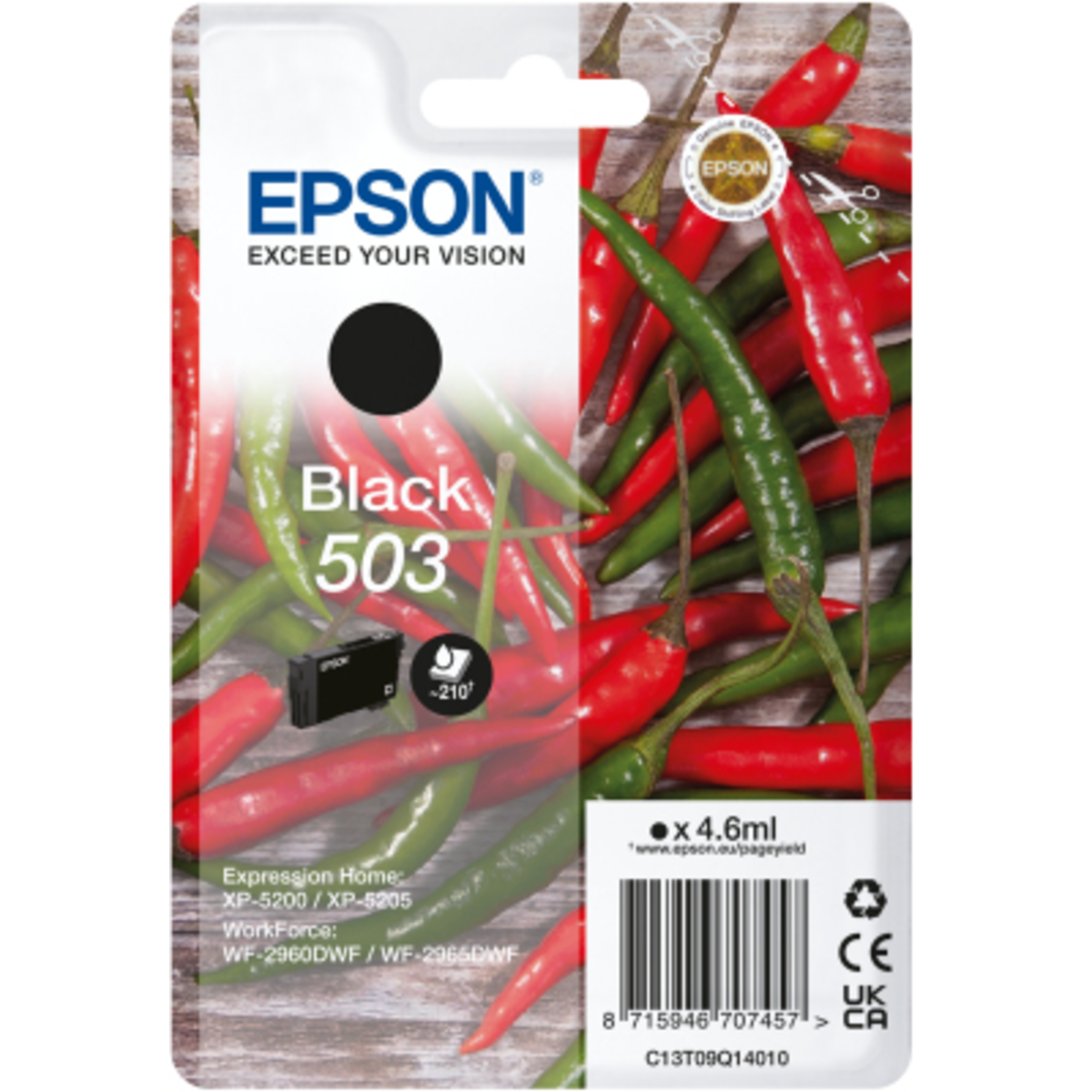 Epson 503 Standard Yield 4.6 Ml
