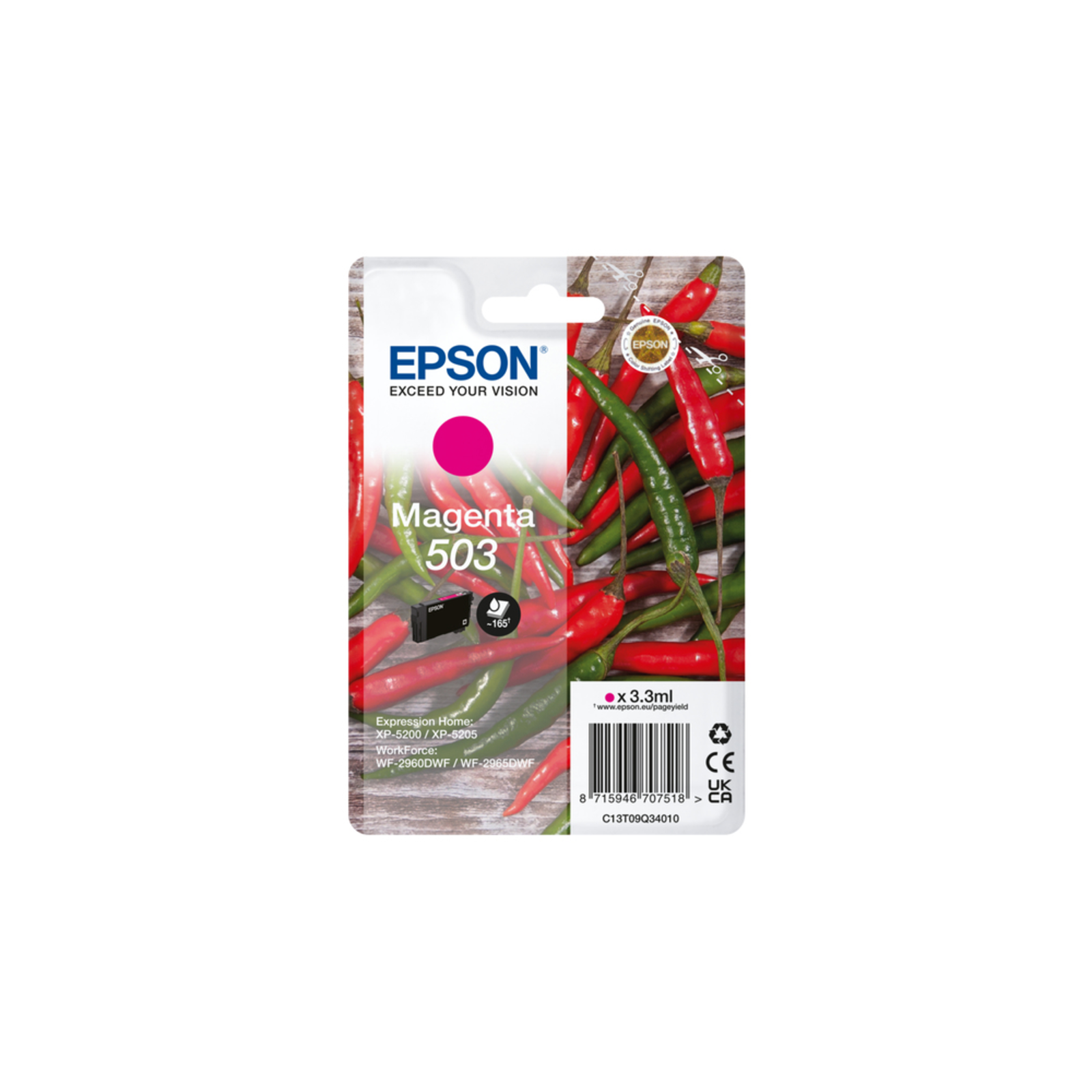 Epson 503 3.3 Ml magenta Original Blister Pack