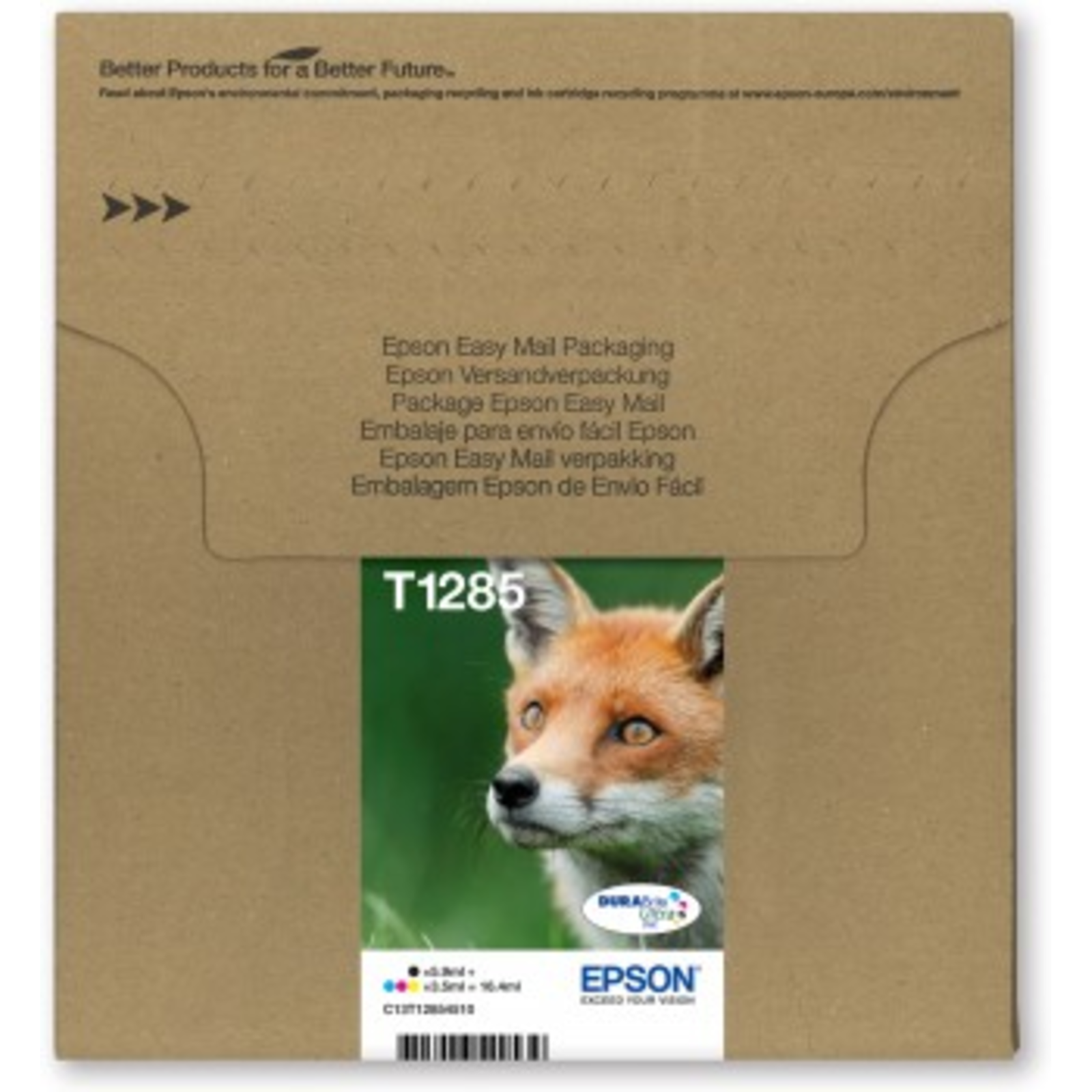 EPSON Multipack 4-colors T1285 DURABrite Ultra Ink Easy Mail Pack (C13T12854510)