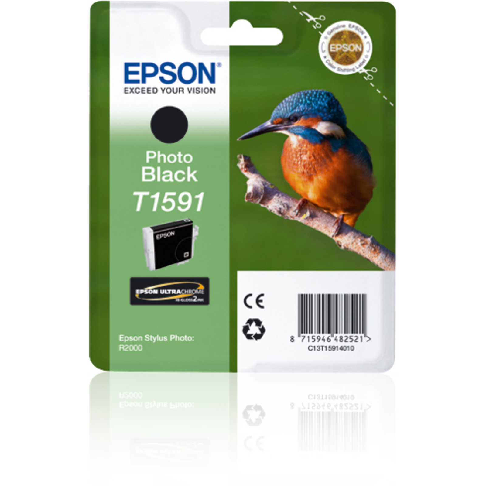 Epson T1591 17 Ml Photo Black Original