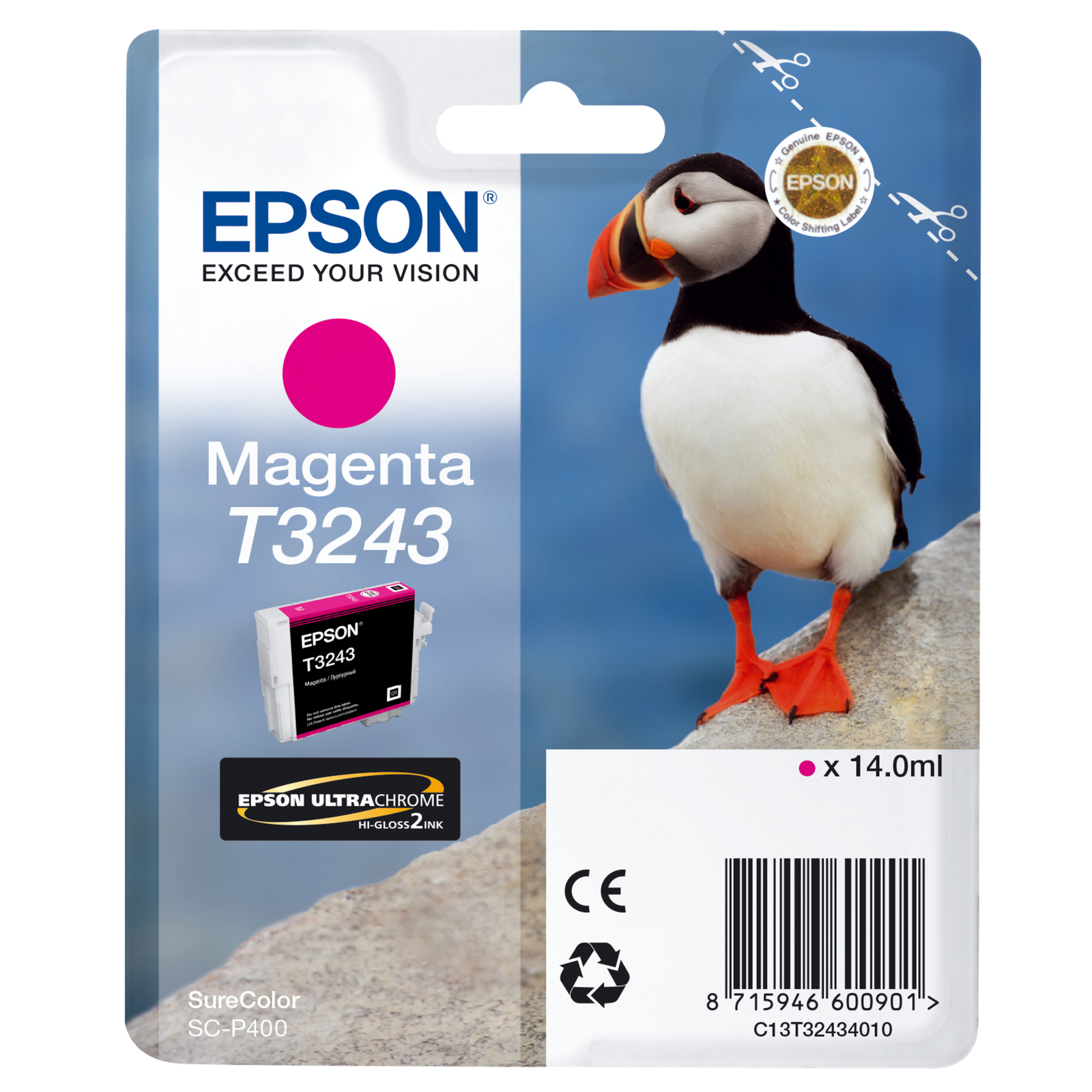 Epson magenta Ink C13T324340 T3243
