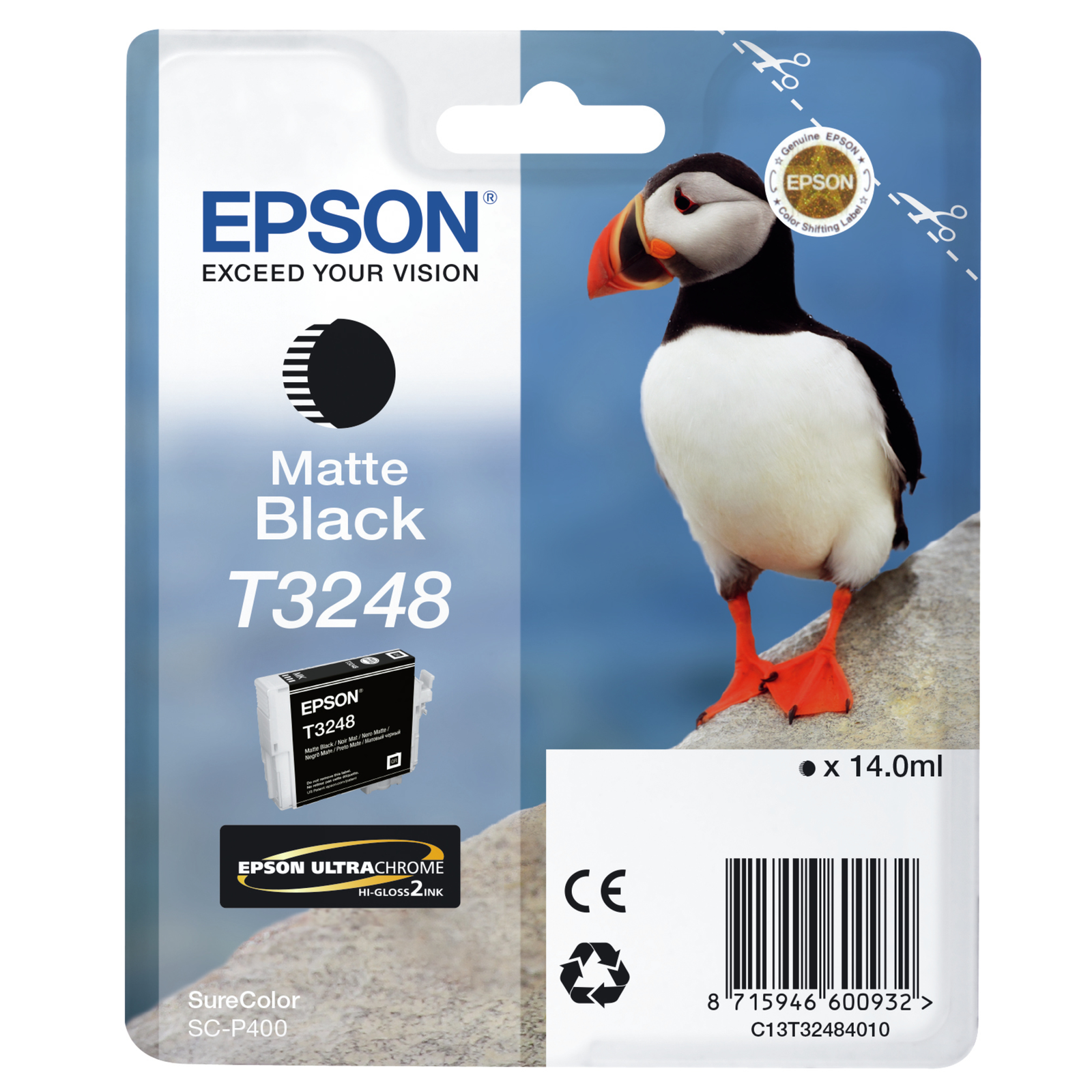 Epson matte Black Ink C13T32484010 T3248