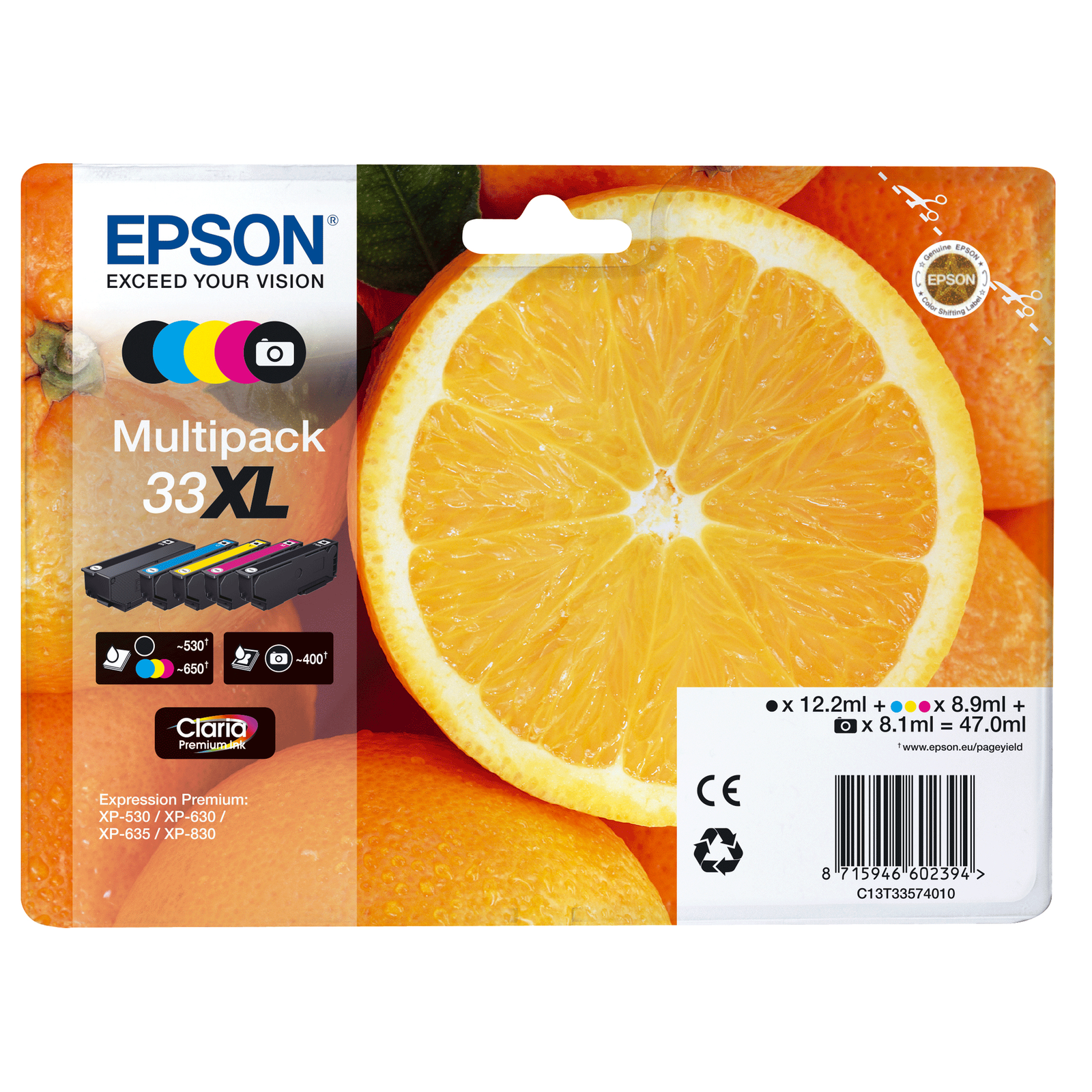 Epson Multipack 5er-Pack 47 Ml XL