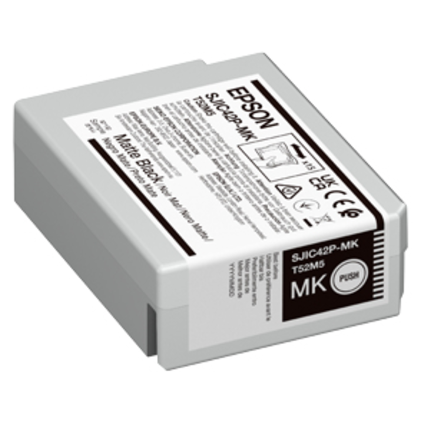 Epson SJIC42P-MK mattee Black Original Ink Cartridge for ColorWorks CW-C4000E MK