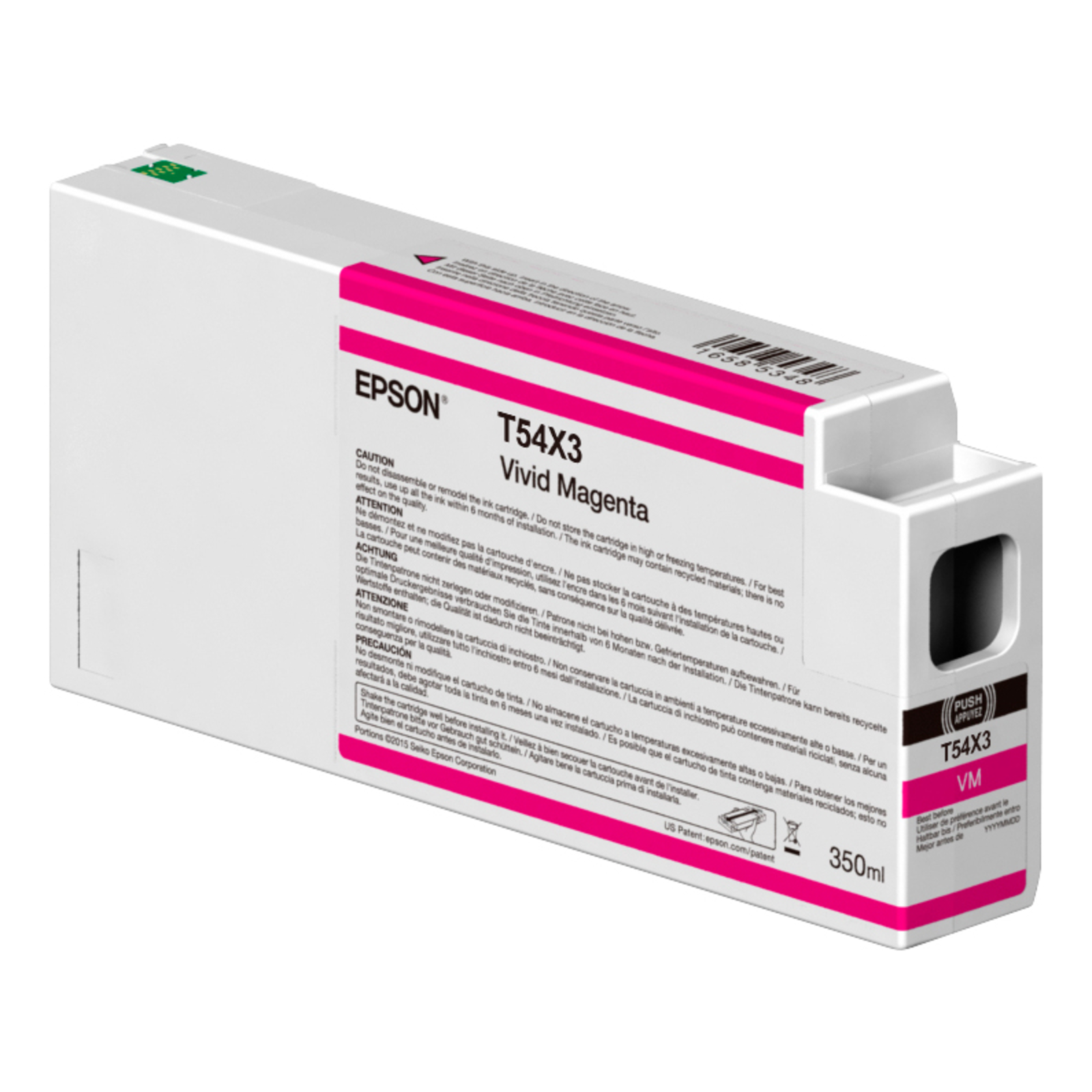 Epson T54X6 350 Ml Vivid Light magenta Original