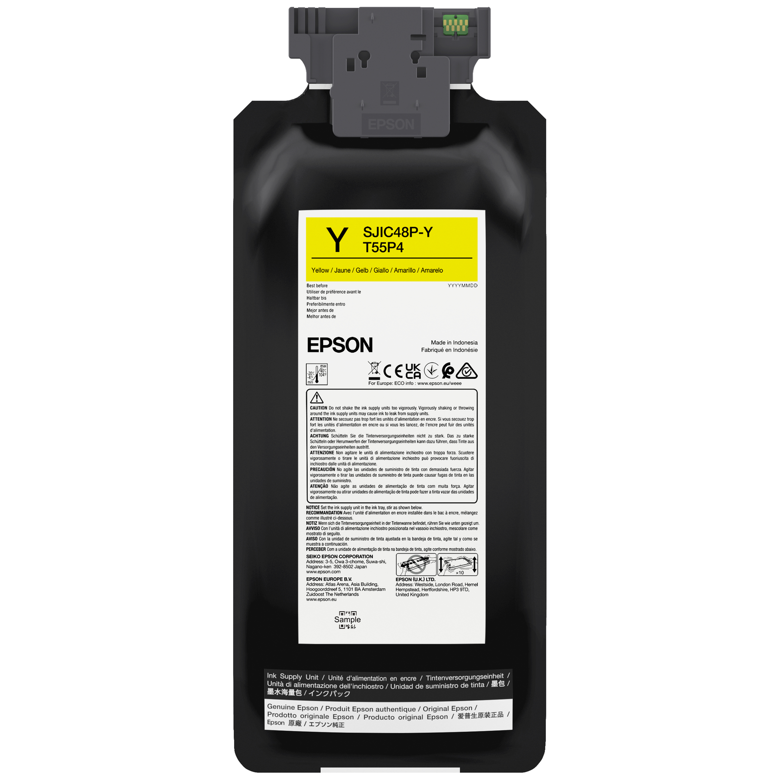 Epson Consumable Ink Cartridge Yellow