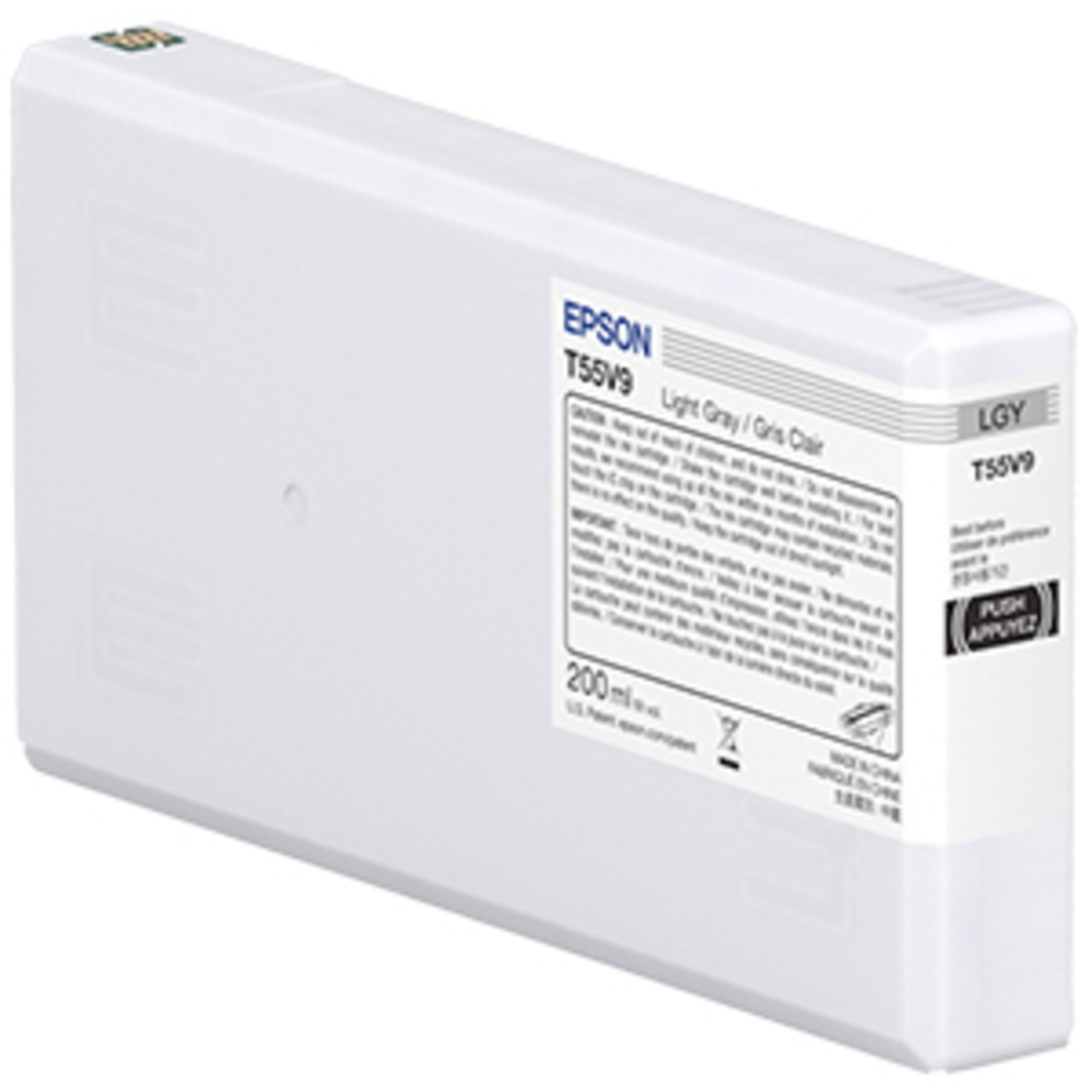 Epson T55W9 200 Ml Light Gray Original Ink Cartridge