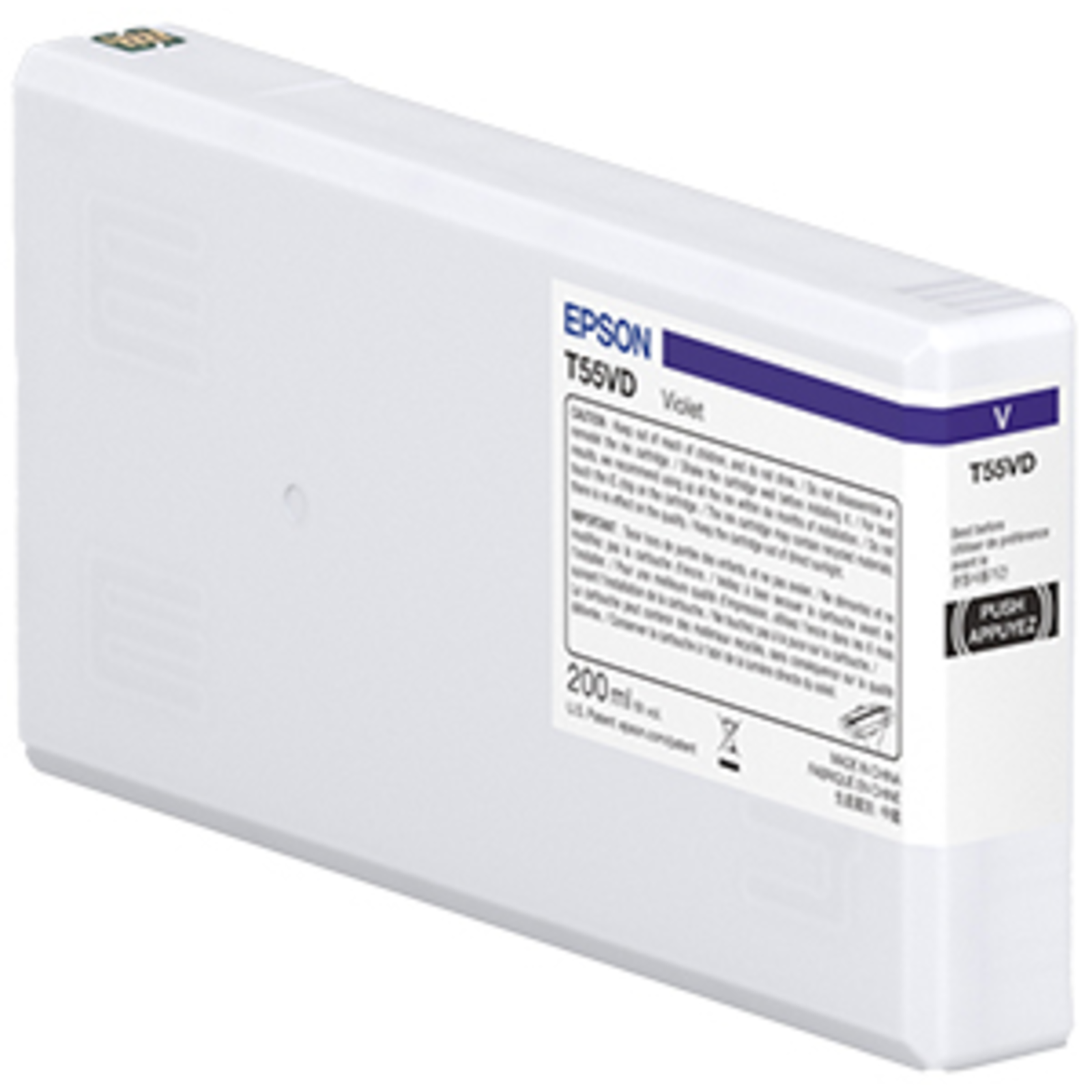 Epson T55WD 200 Ml Violet Original Ink Cartridge