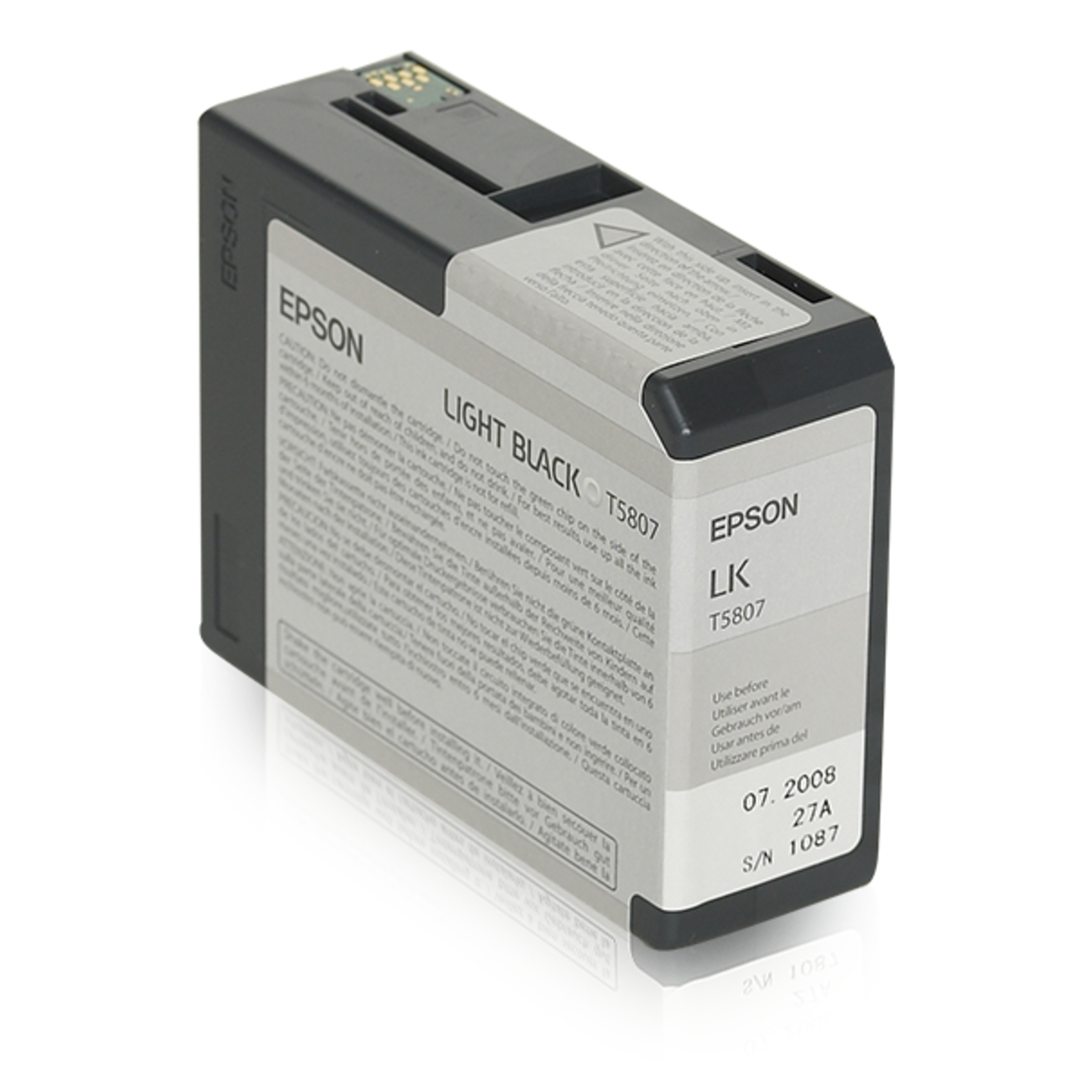 Epson Ink T5807 Black 80ml