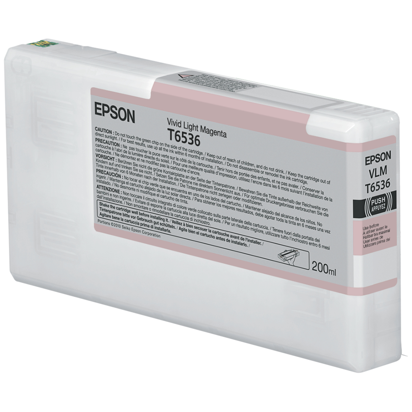 Epson T6536 Vivid Light magenta Ink Cartridge 200 Ml 200 Ml