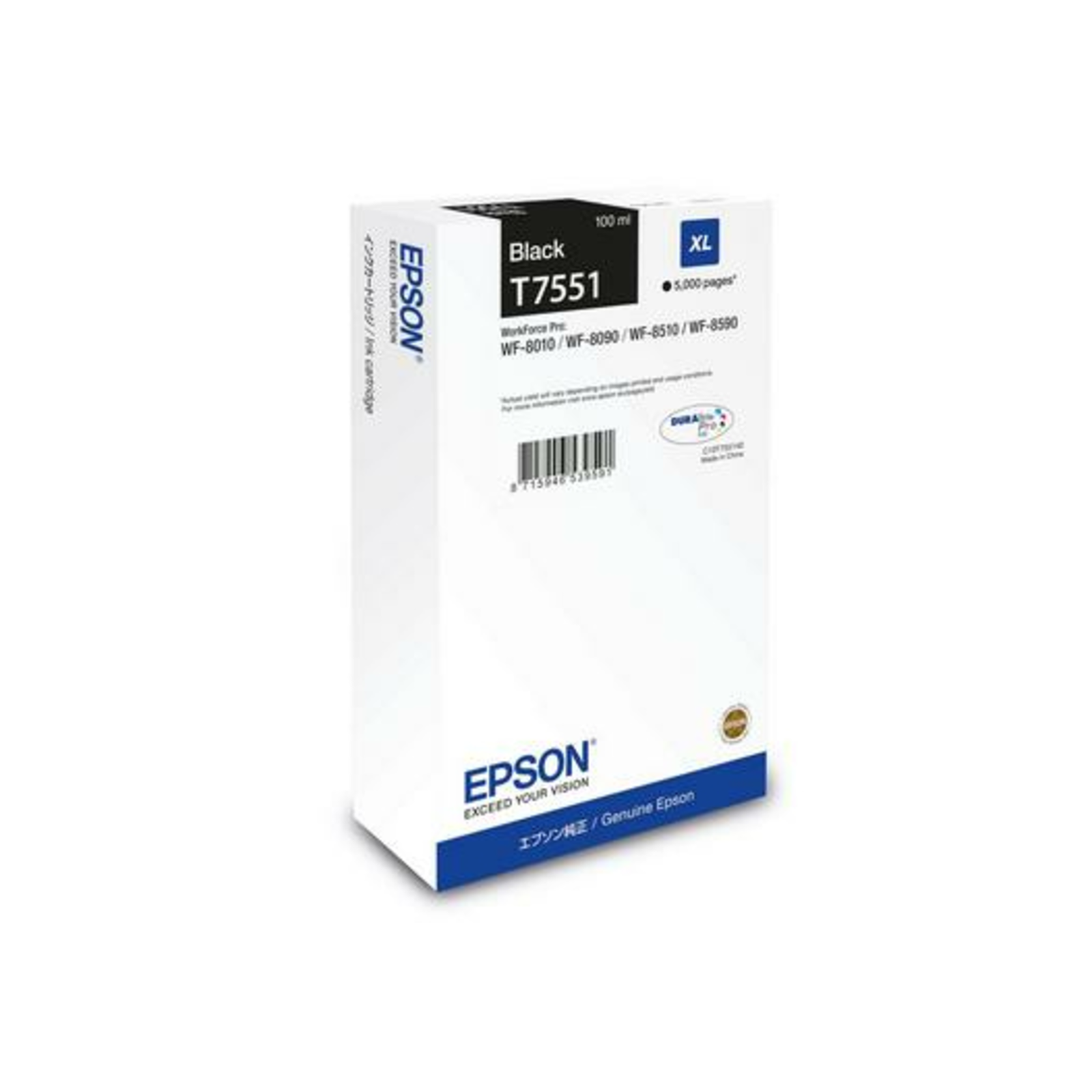 Epson Ink T7551 Black C13T75514N