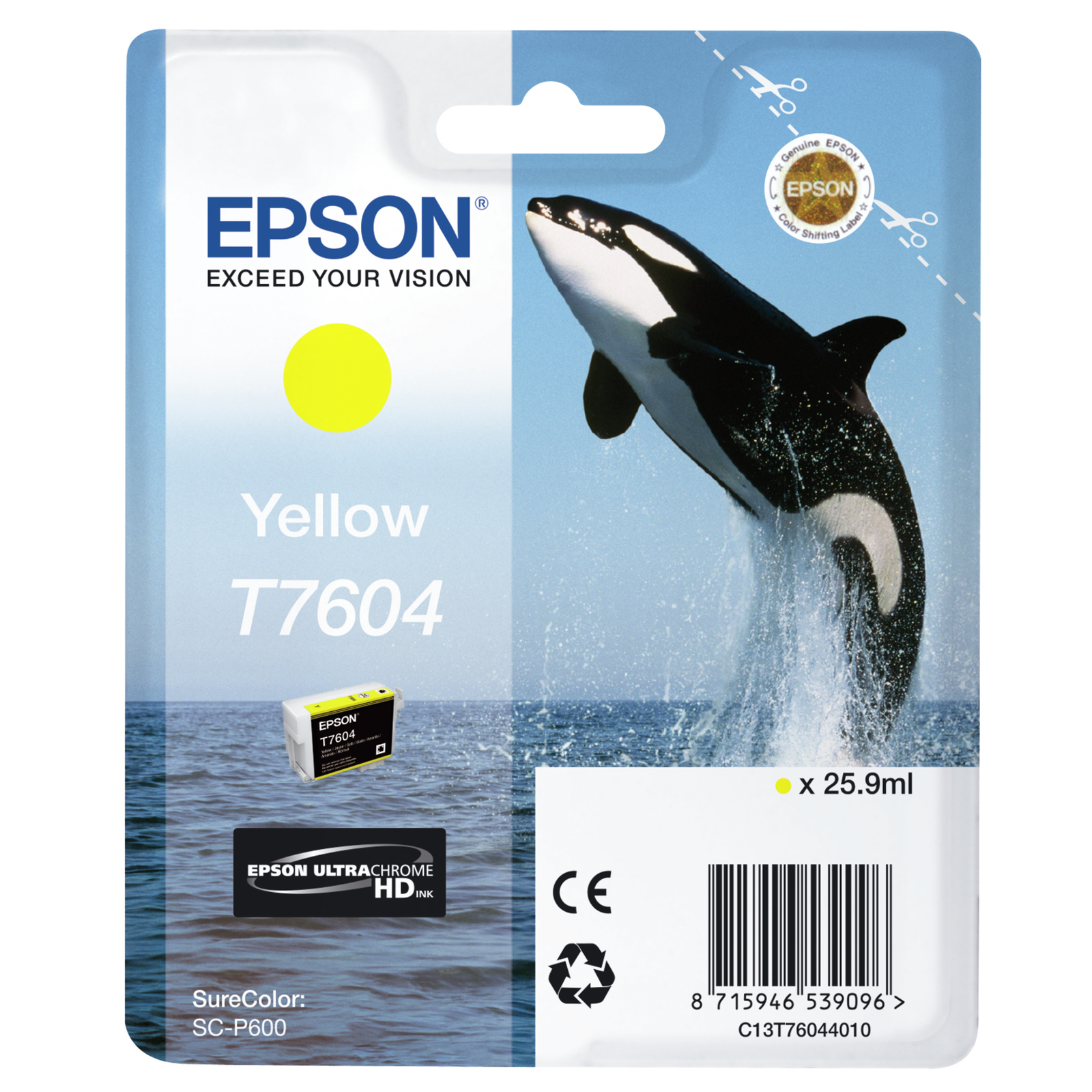 Epson Yellow Ink C13T76044010